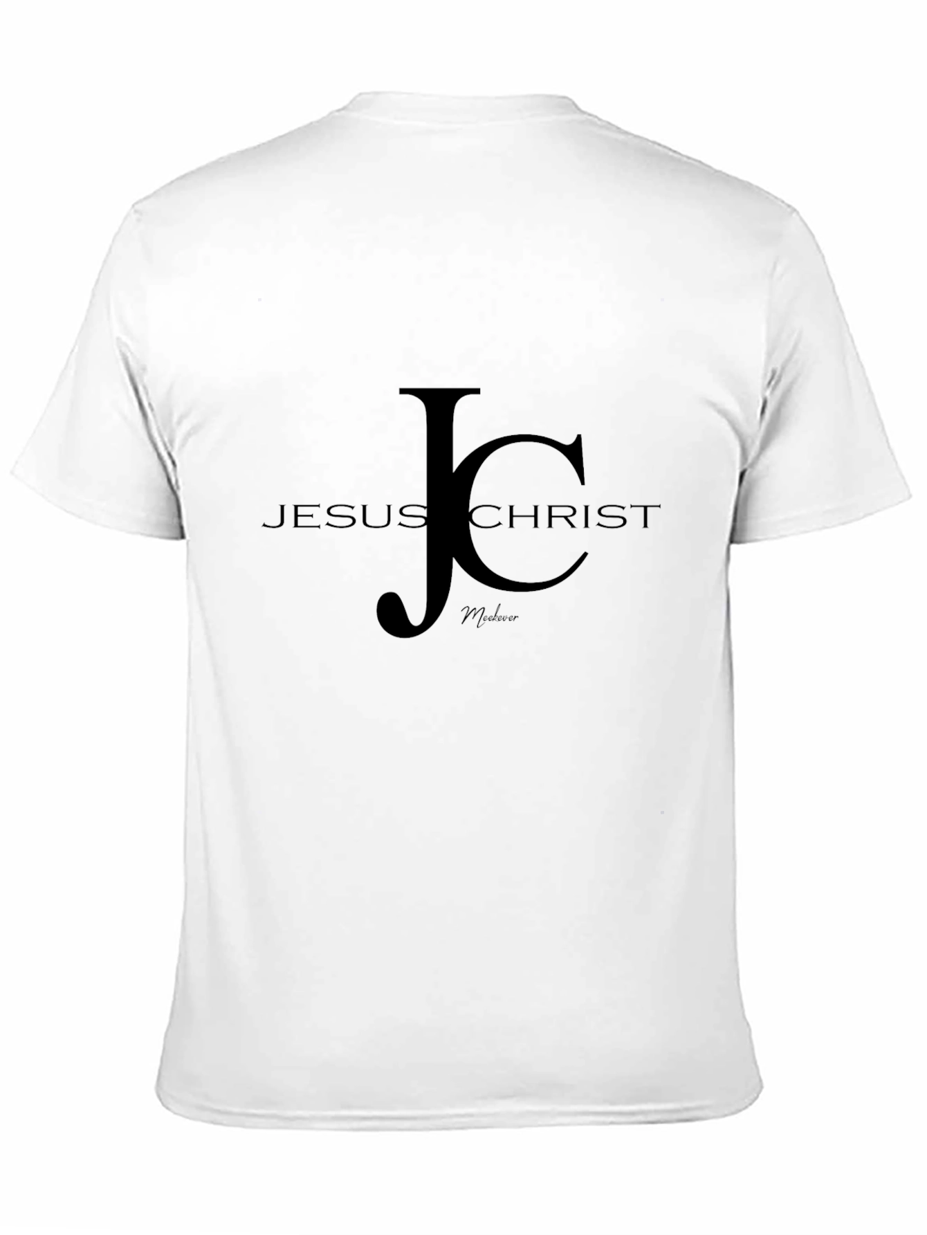 Jesus Christ JC Graphic Black T-Shirt