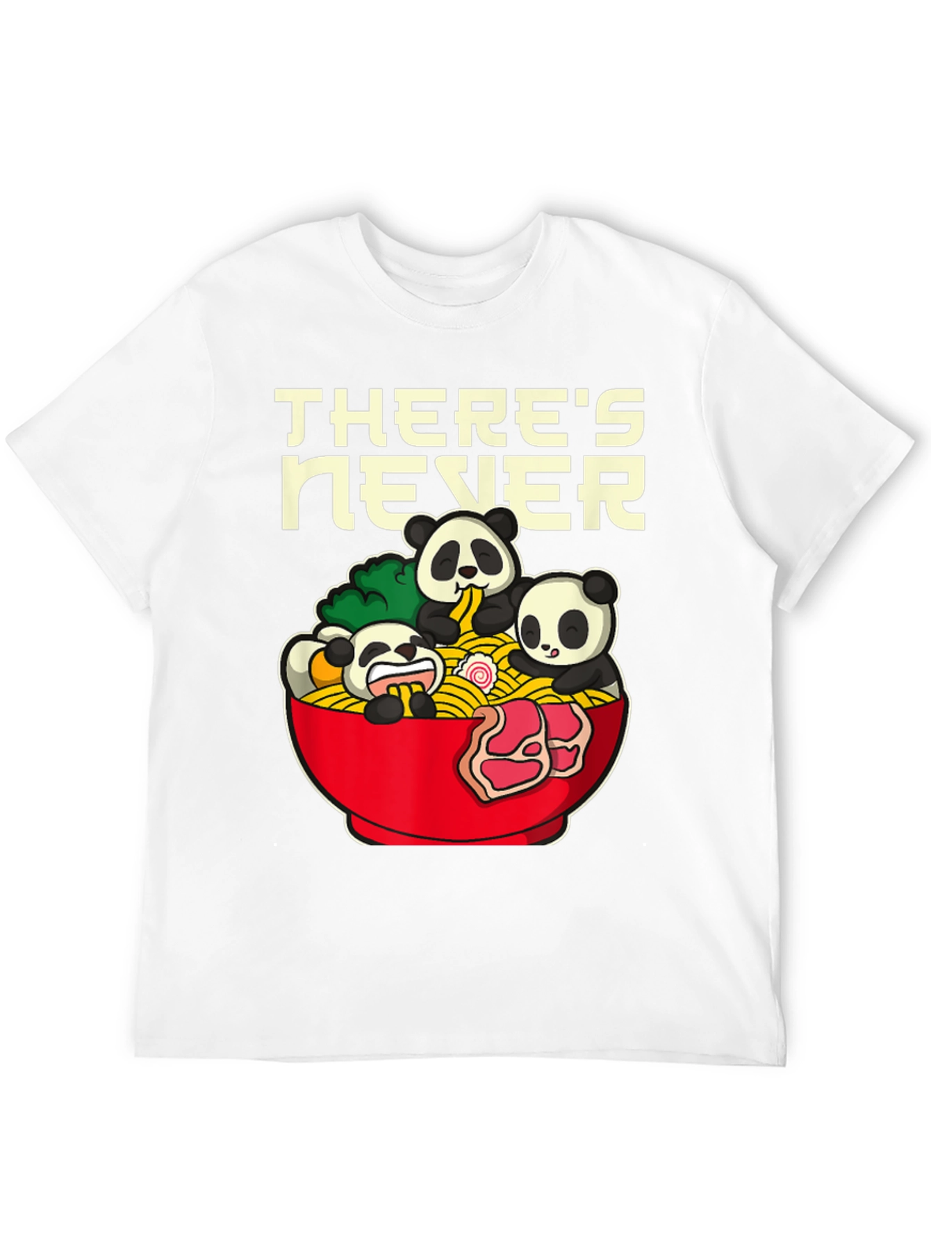 Panda Ramen Graphic T-Shirt