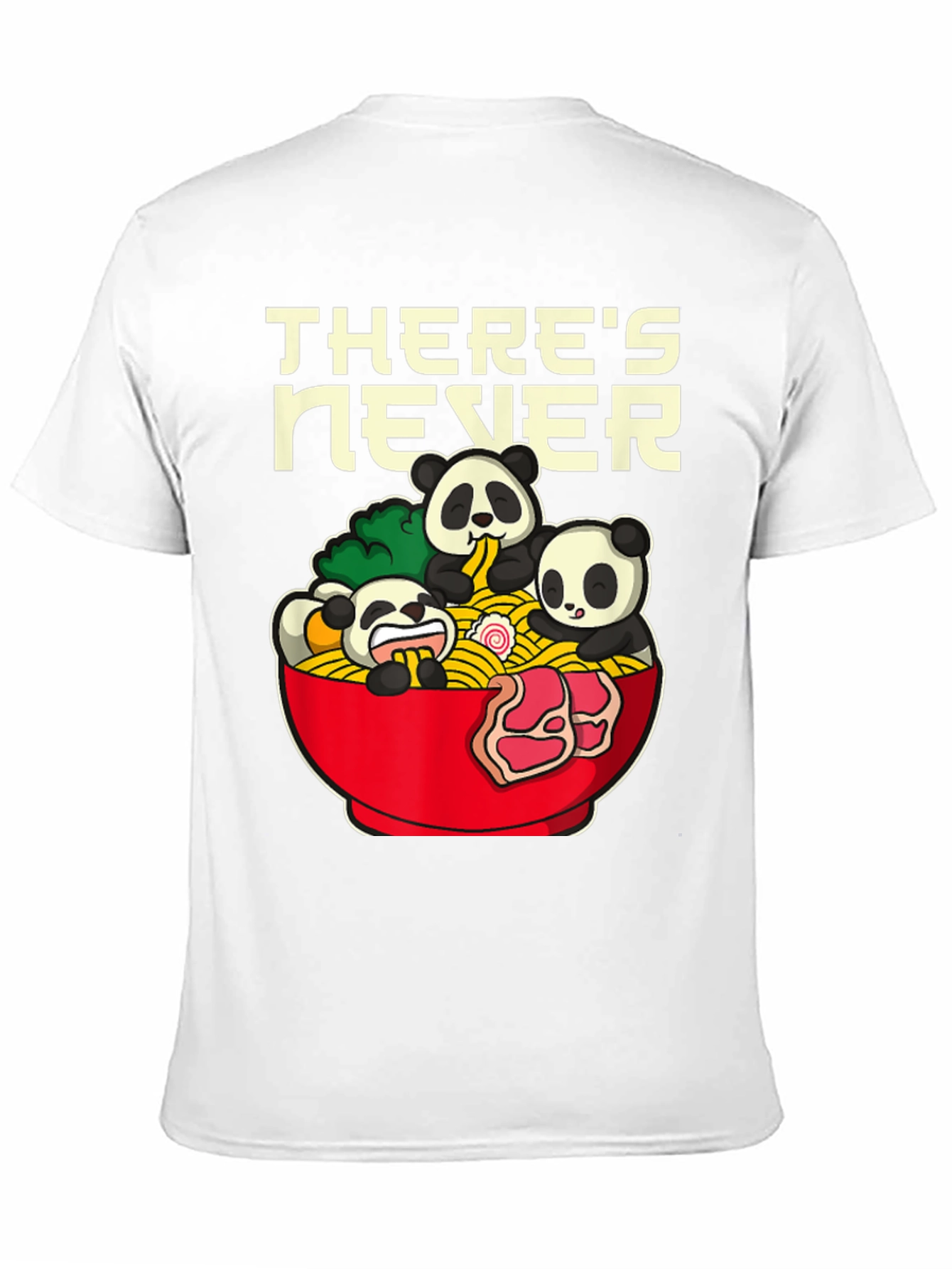 Panda Ramen Graphic T-Shirt