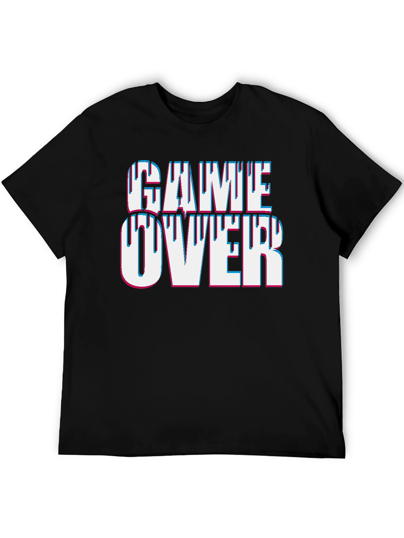 Game Over Graphic Tee - Gamer Style