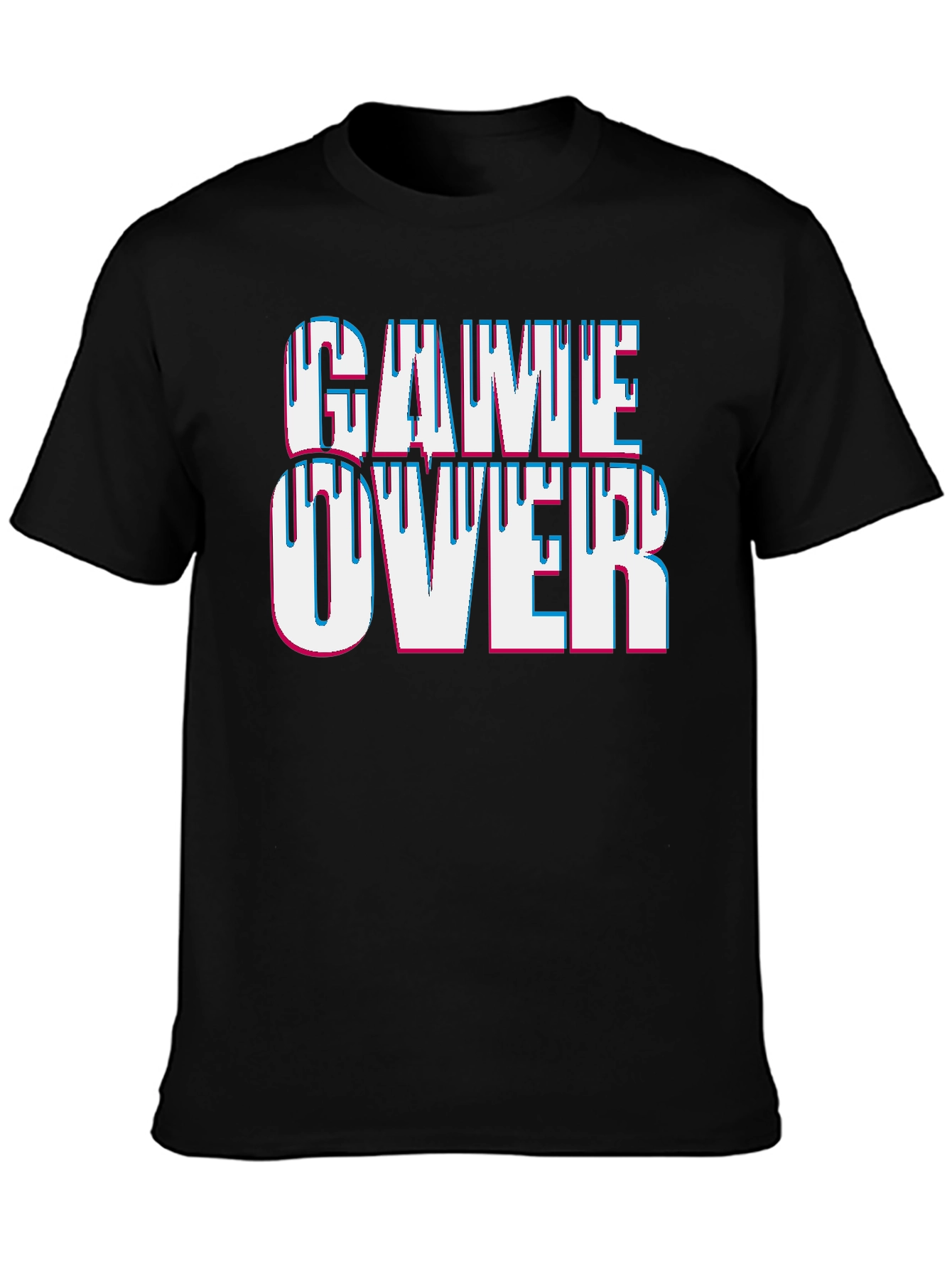 Game Over Graphic Tee - Gamer Style