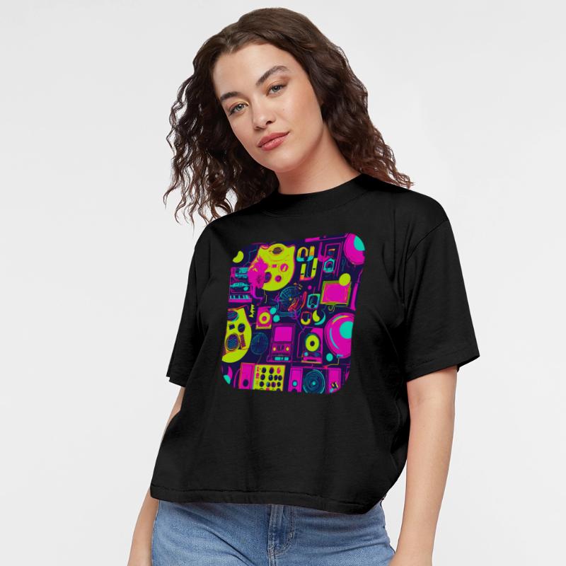 80er Retro Radio Star Neon Party