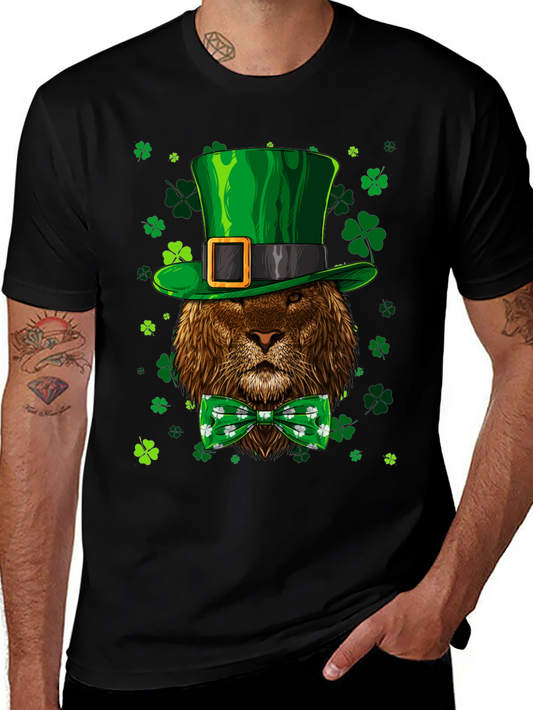St. Patricks Day Lion Graphic Tee