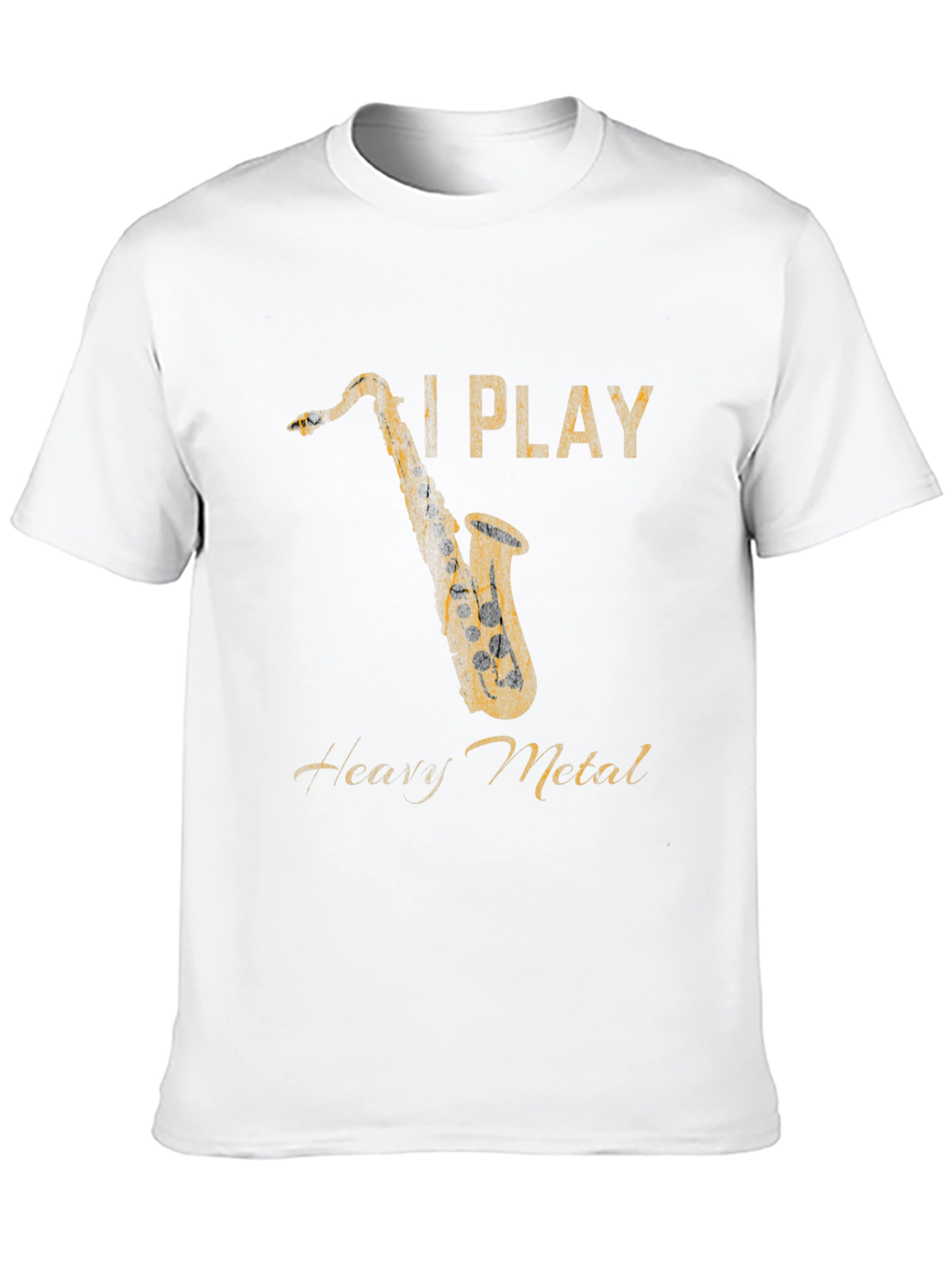 I Play Heavy Metal Saxophone T-Shirt