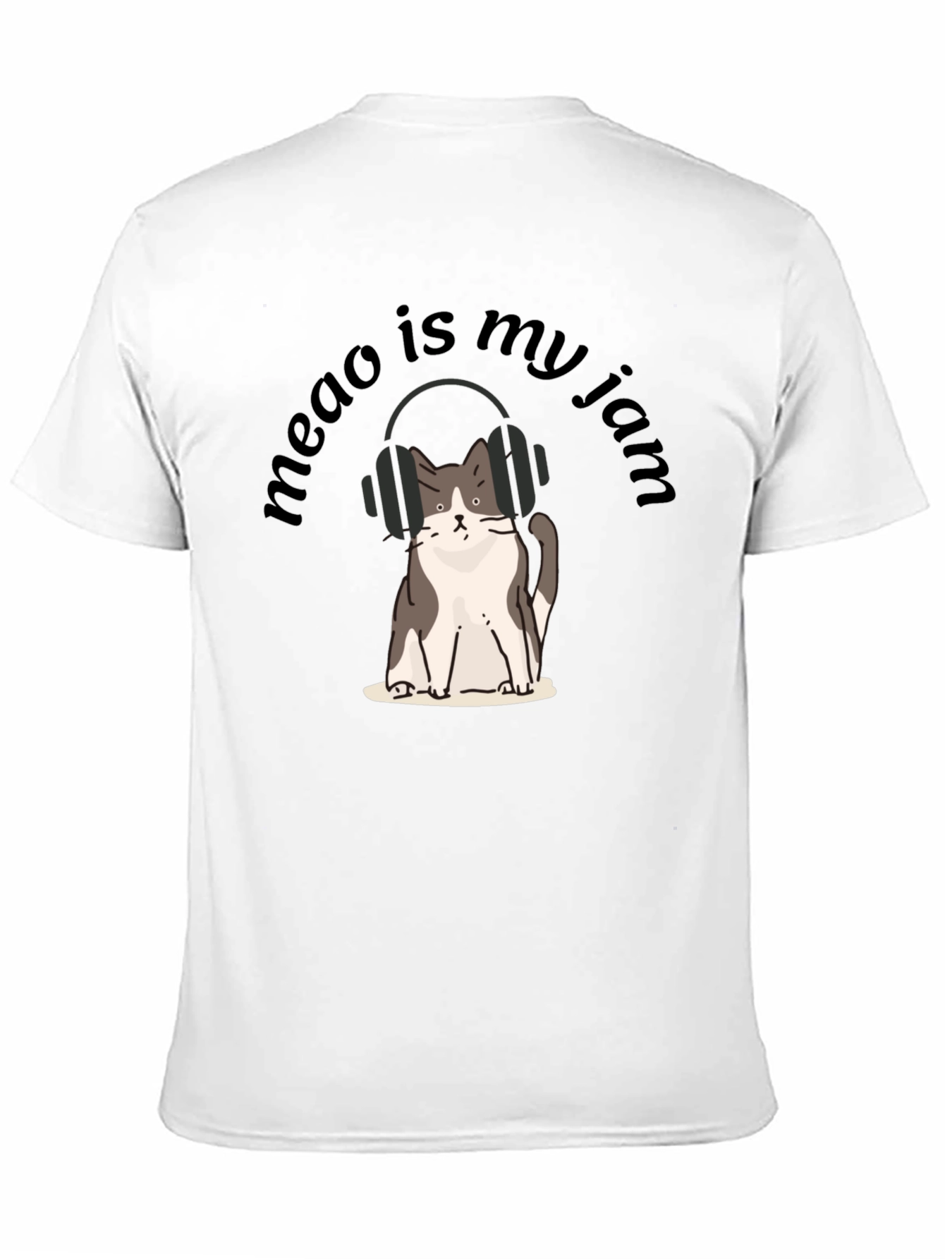Meao is My Jam T-Shirt - Cat Lover Apparel