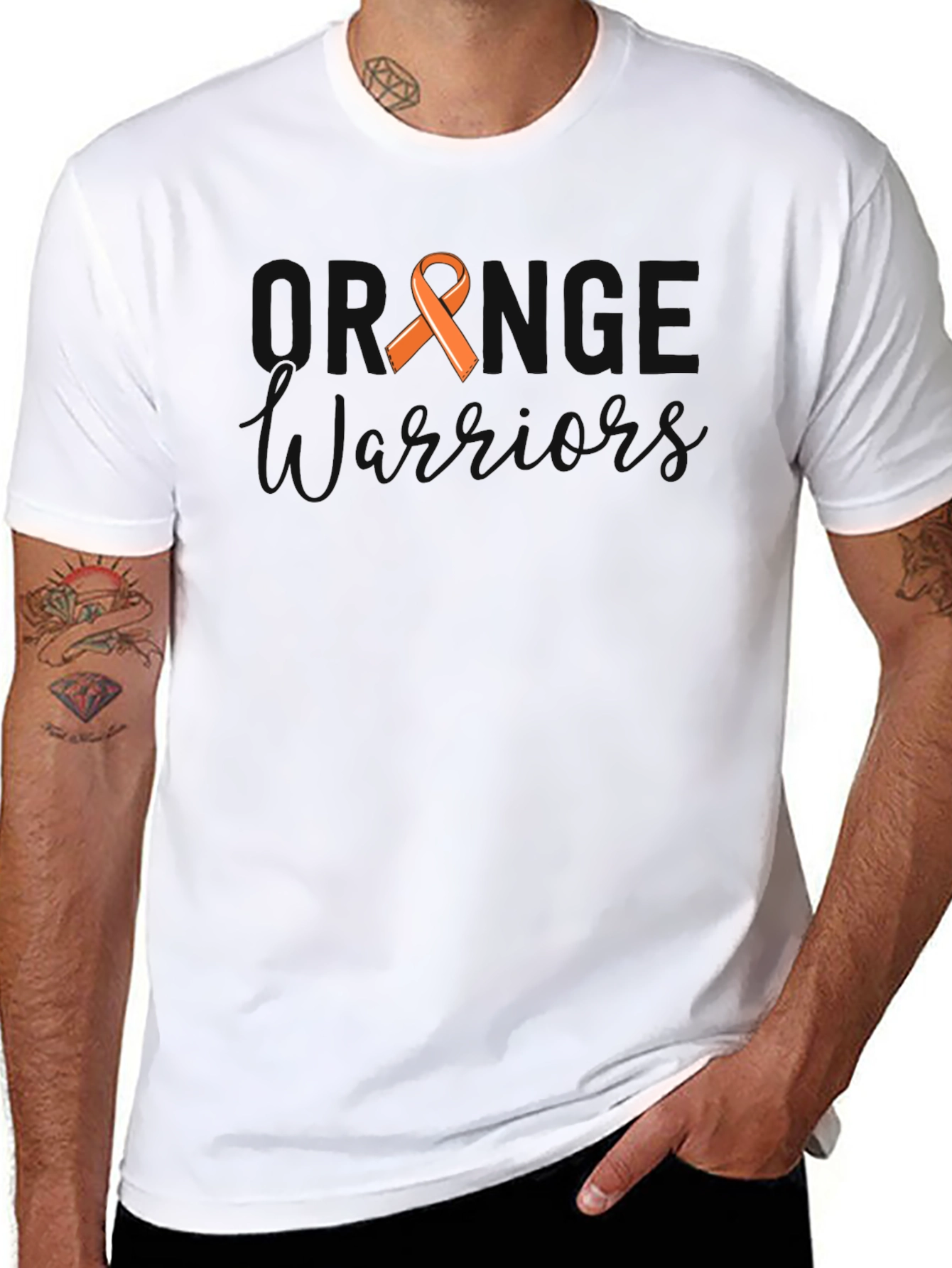 Orange Ribbon Awareness Warriors T-Shirt