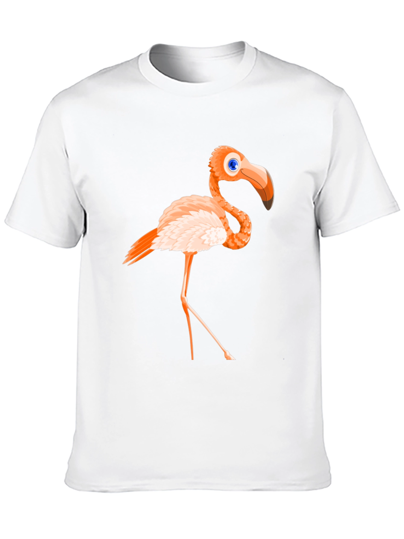 Flamingo Graphic Print T-Shirt