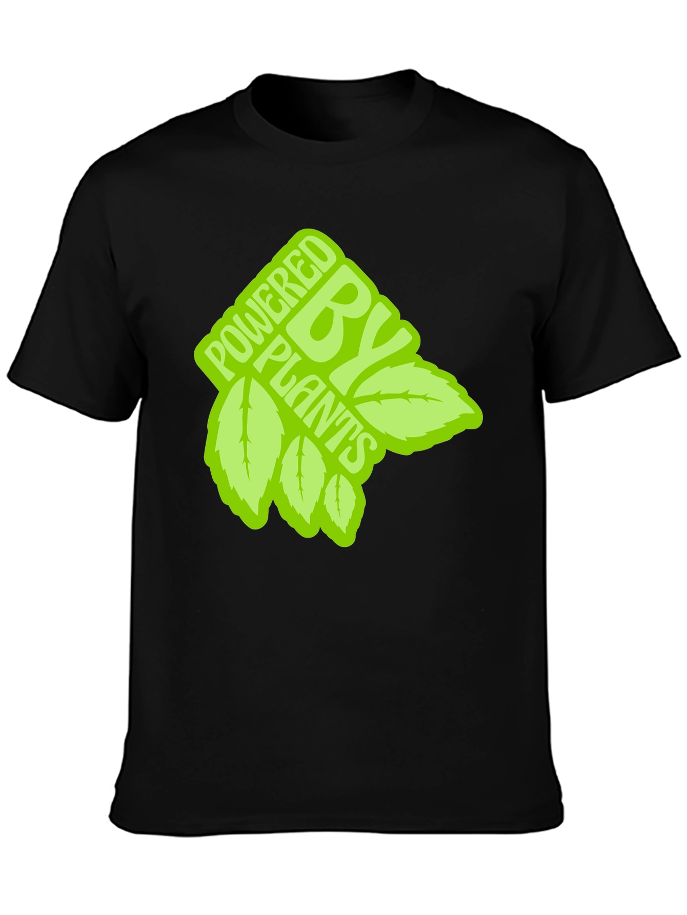 Powered By Plants T-Shirt - Vegan Lifestyle Tee