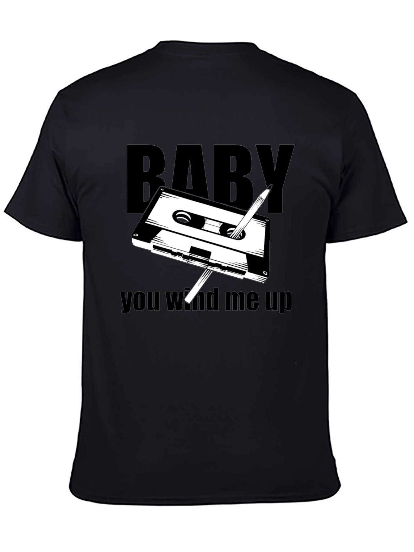 Retro Cassette Tape T-Shirt - You Wind Me Up