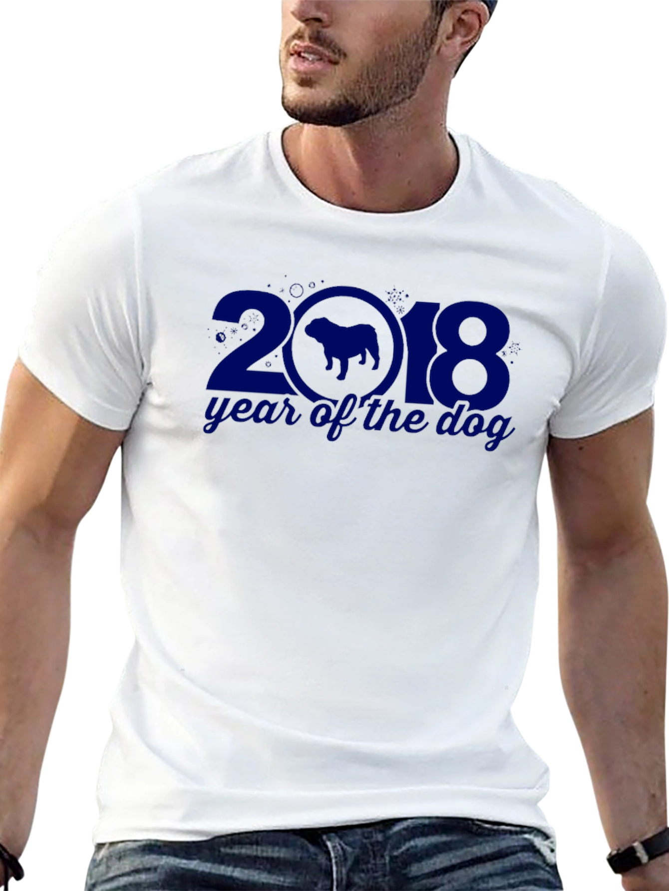 Year of the Dog 2018 Black T-Shirt