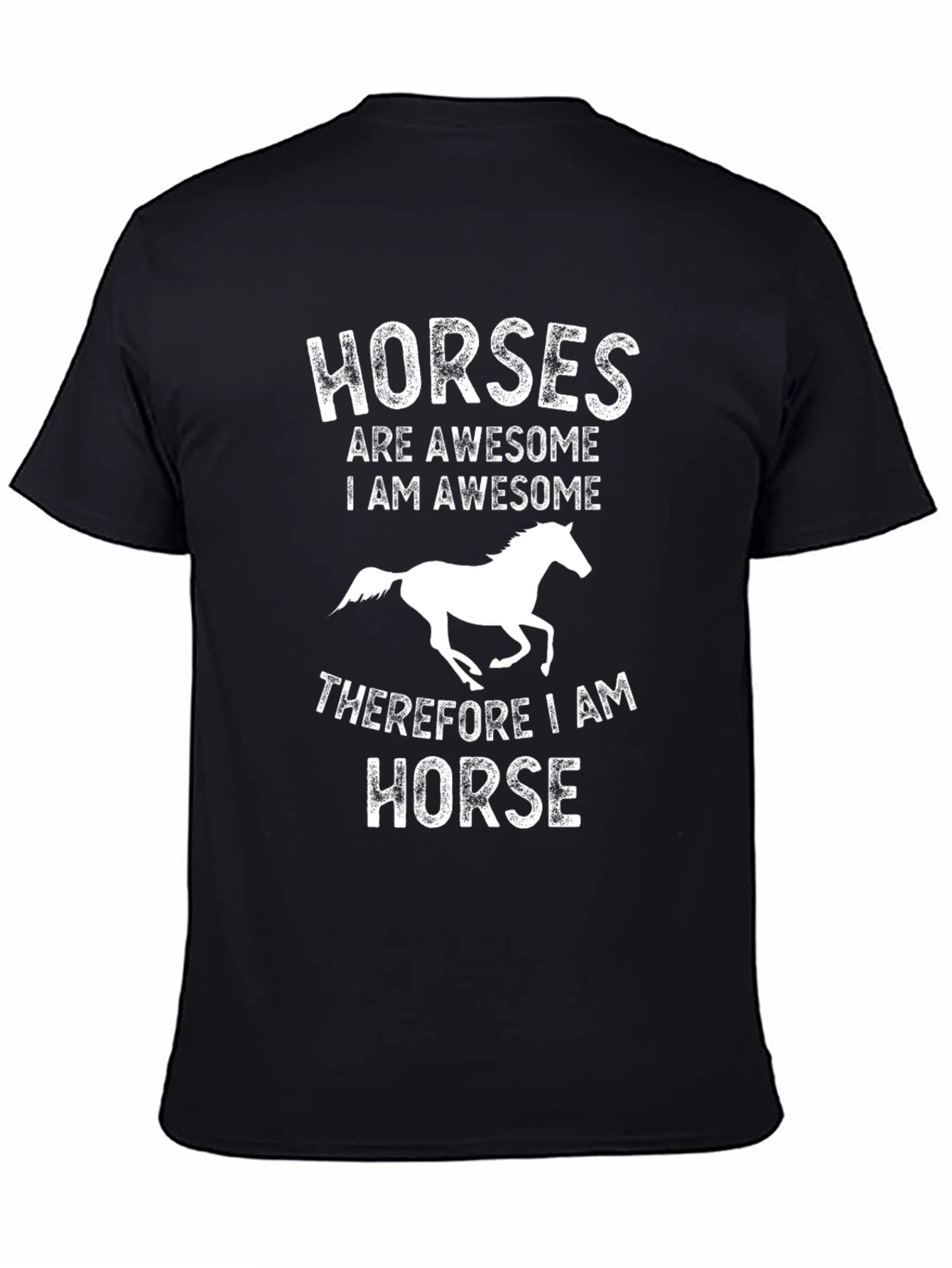 Horses Are Awesome Graphic T-Shirt
