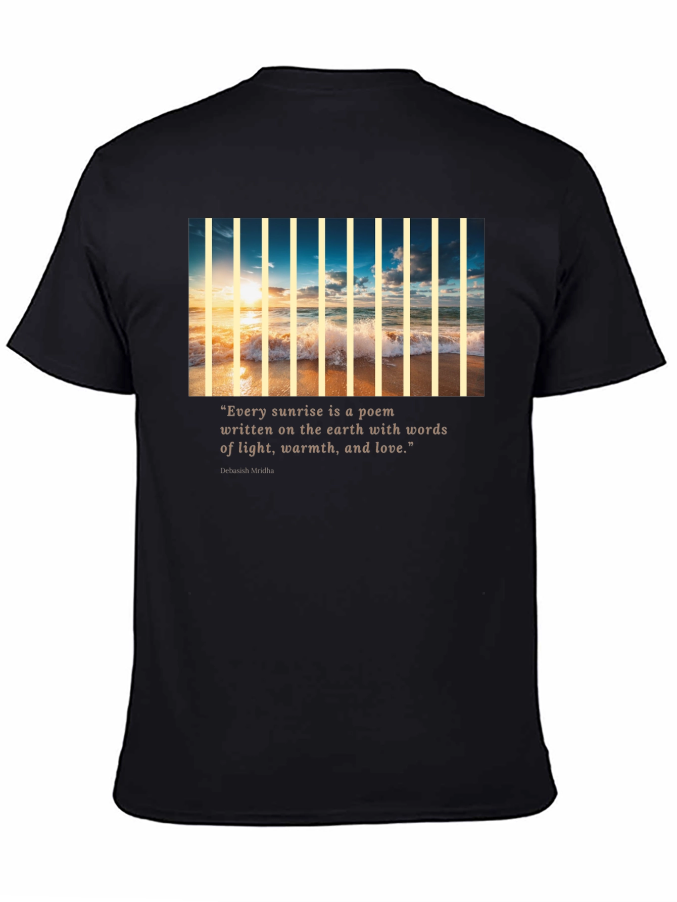 Sunrise Poem Graphic T-Shirt