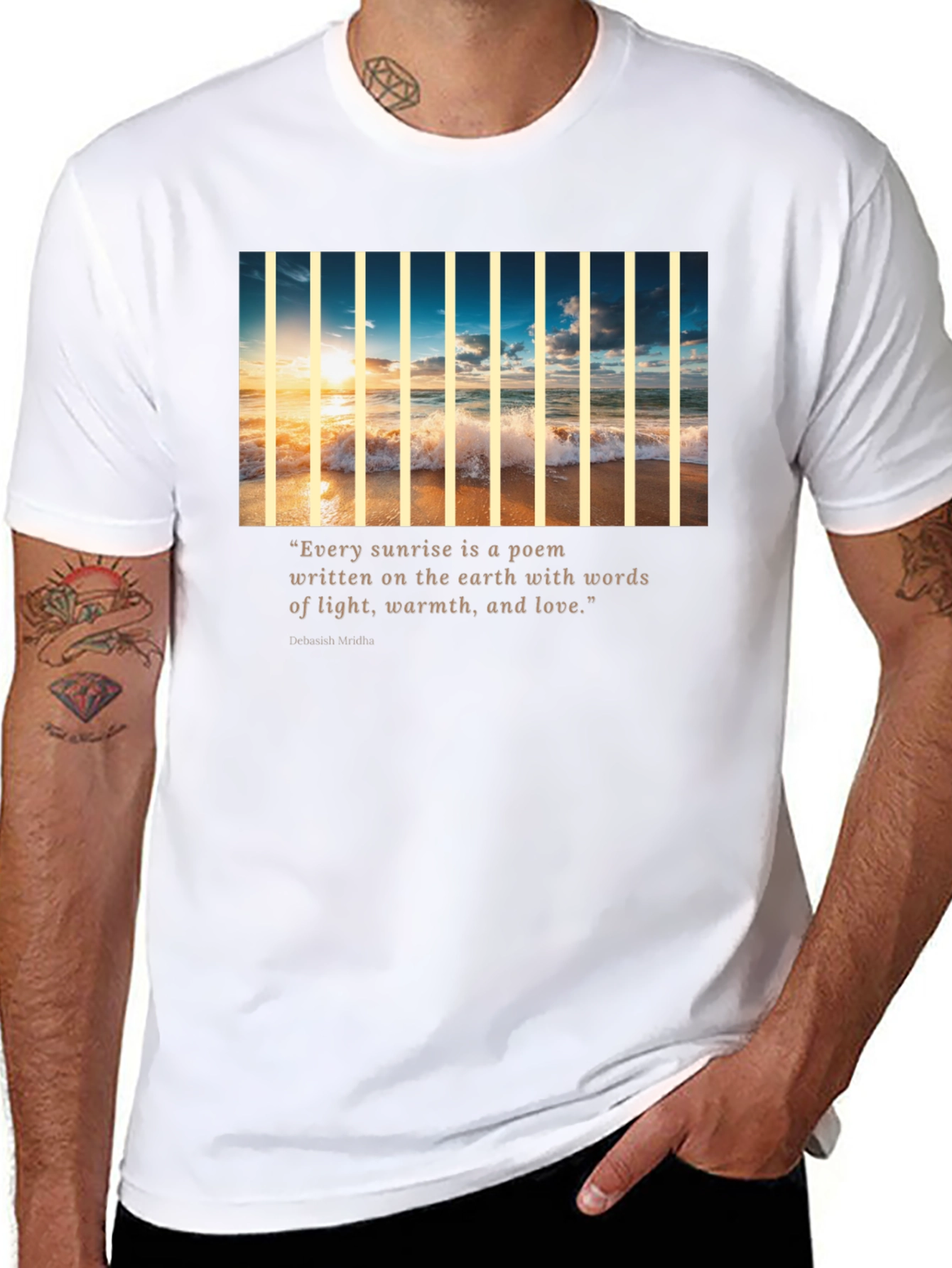Sunrise Poem Graphic T-Shirt