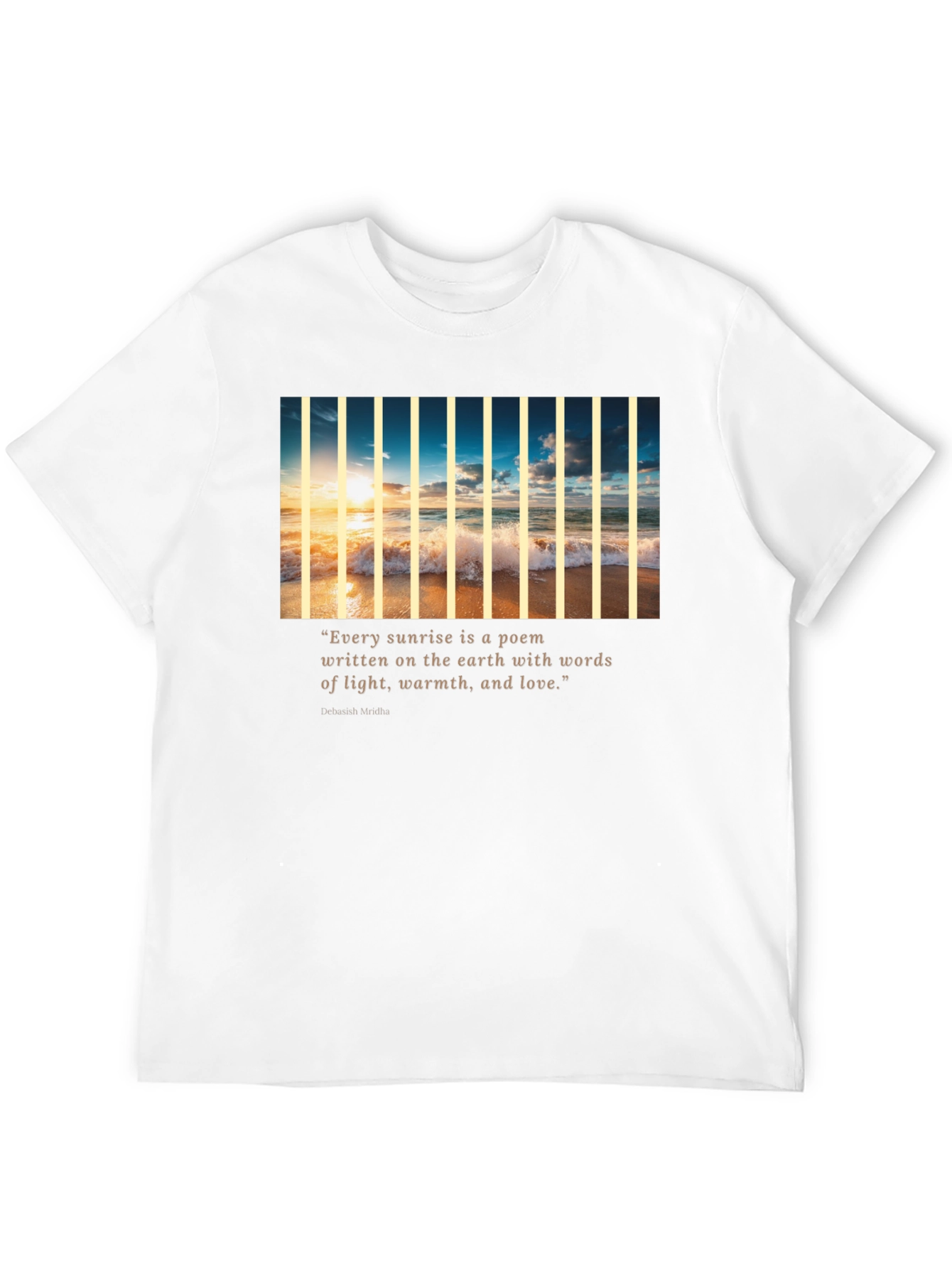 Sunrise Poem Graphic T-Shirt
