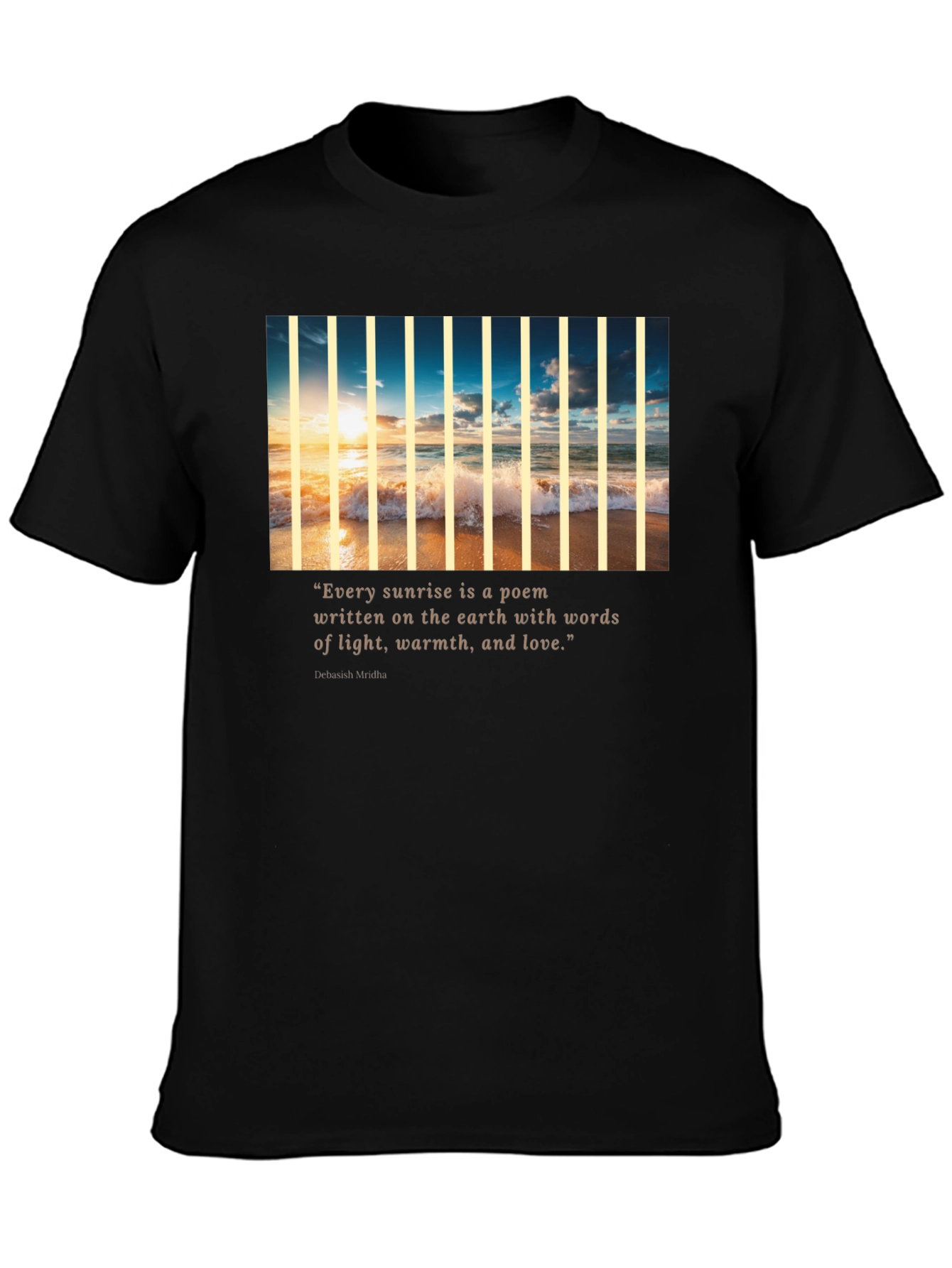 Sunrise Poem Graphic T-Shirt