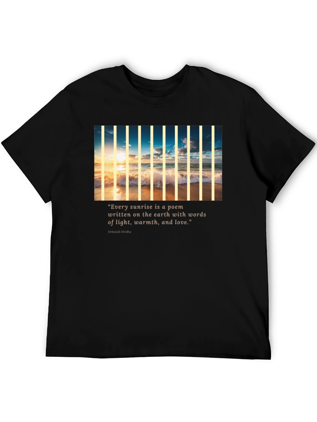 Sunrise Poem Graphic T-Shirt