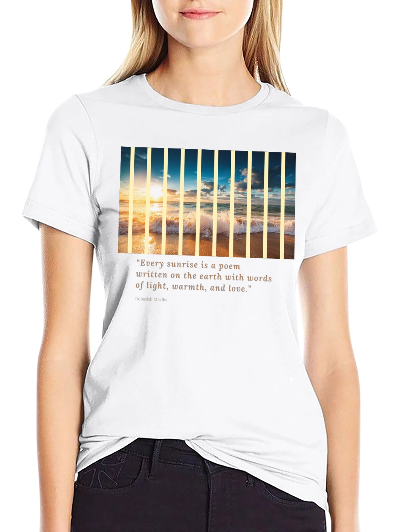 Sunrise Poem Graphic T-Shirt