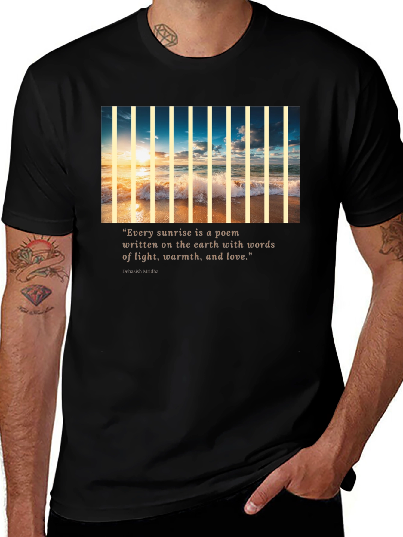 Sunrise Poem Graphic T-Shirt