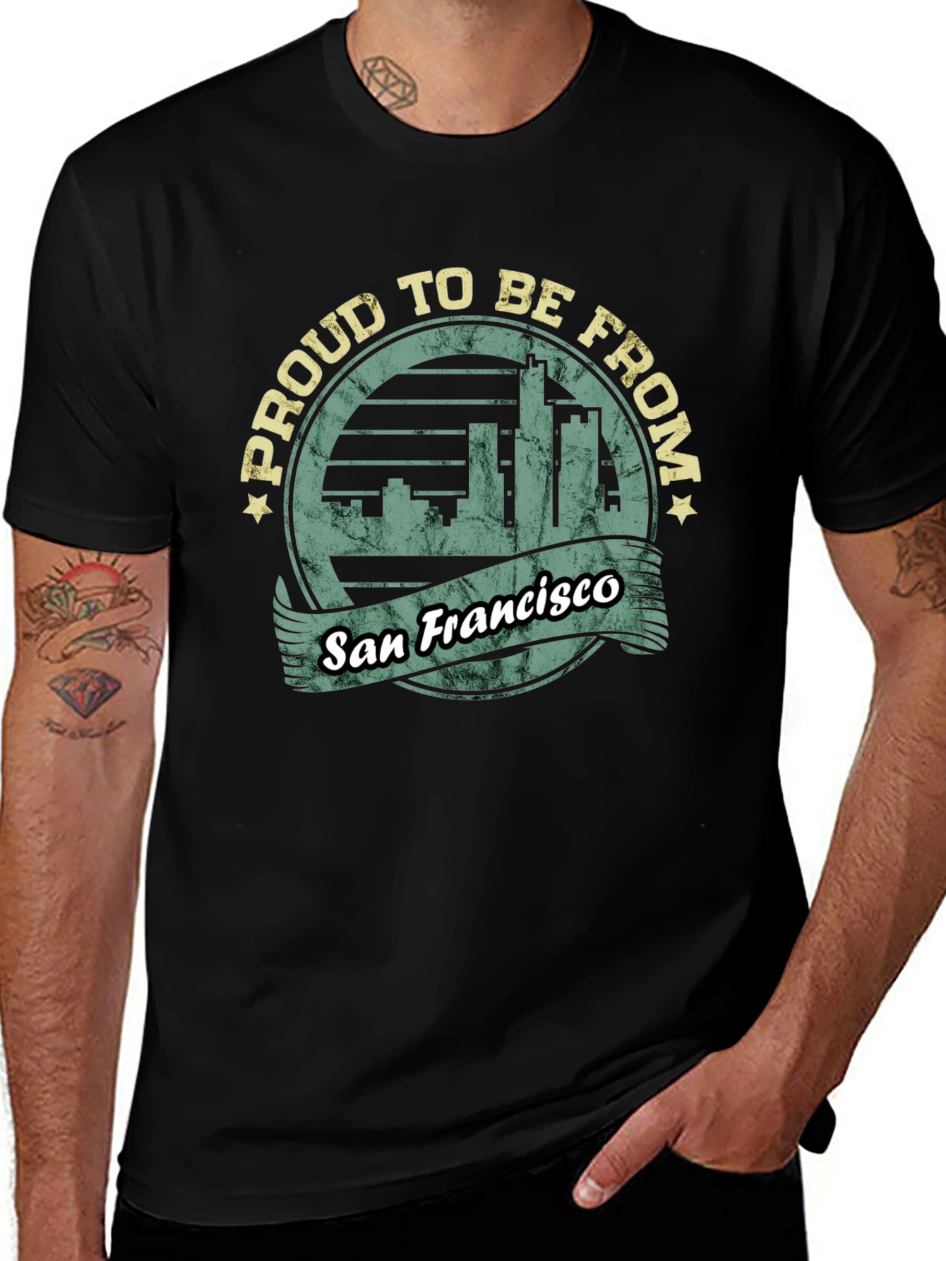 Proud To Be From San Francisco Tee