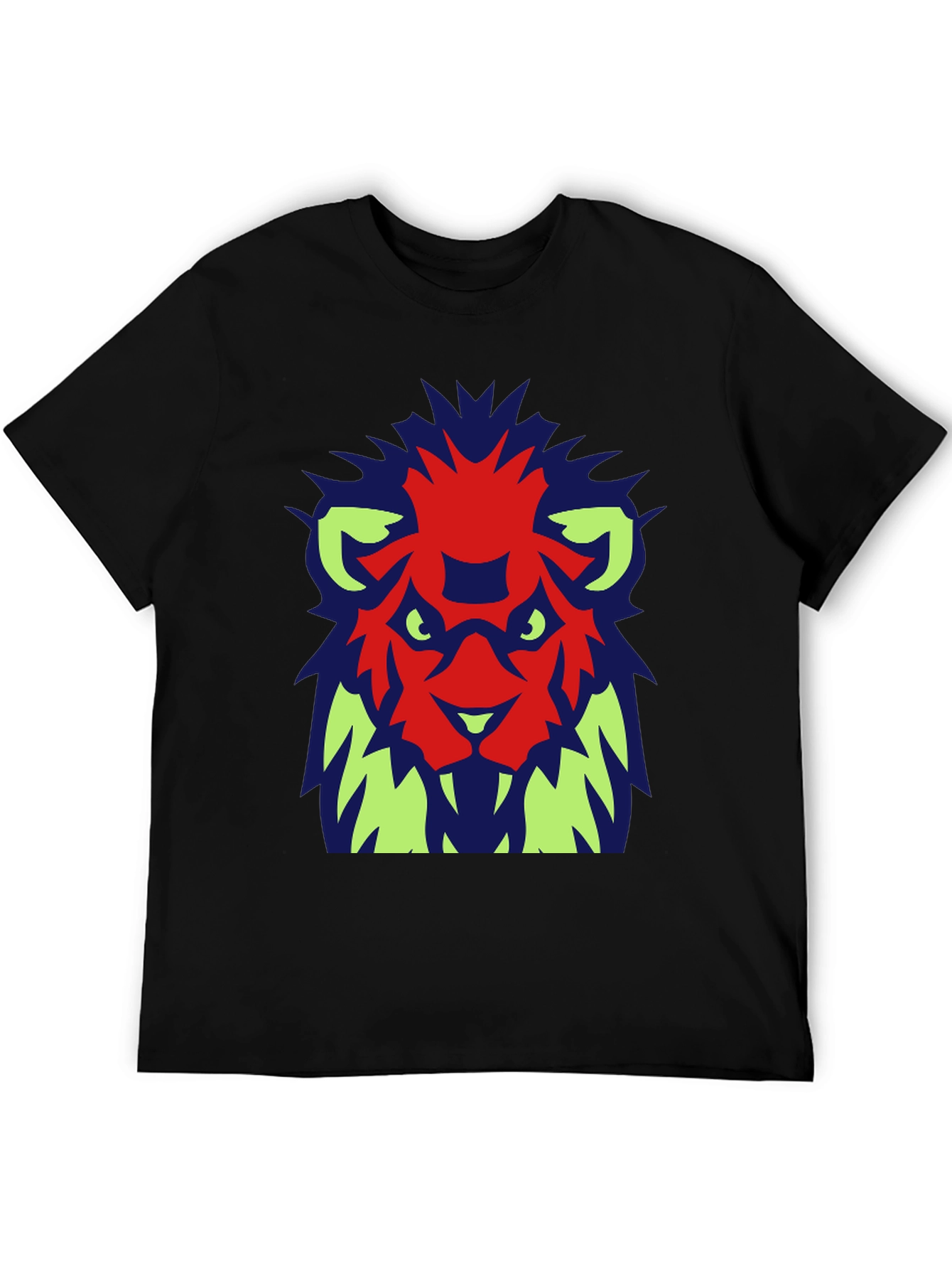 Graphic Lion T-Shirt - Modern Urban Style