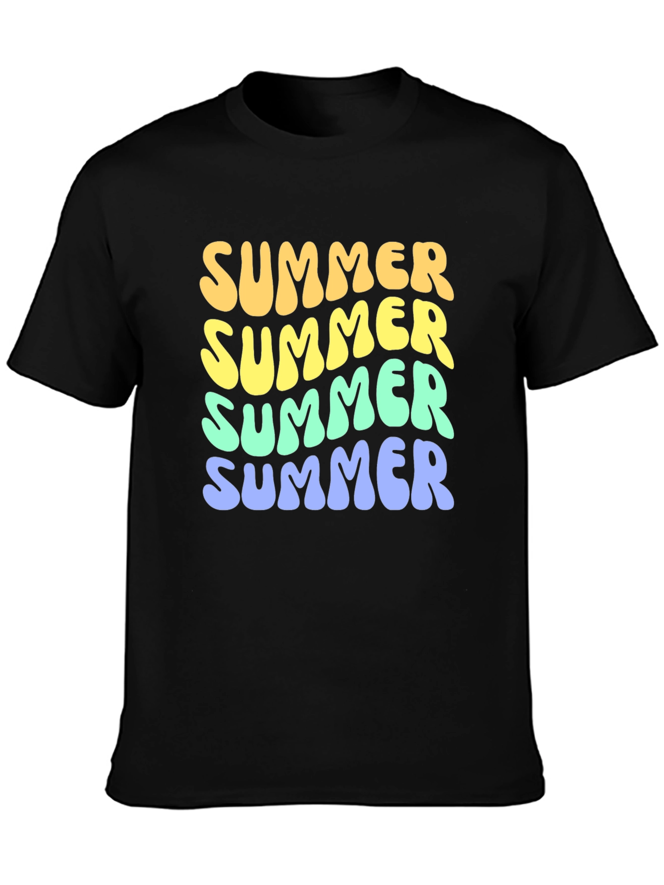 Retro Summer T-Shirt - Funky Graphic Tee