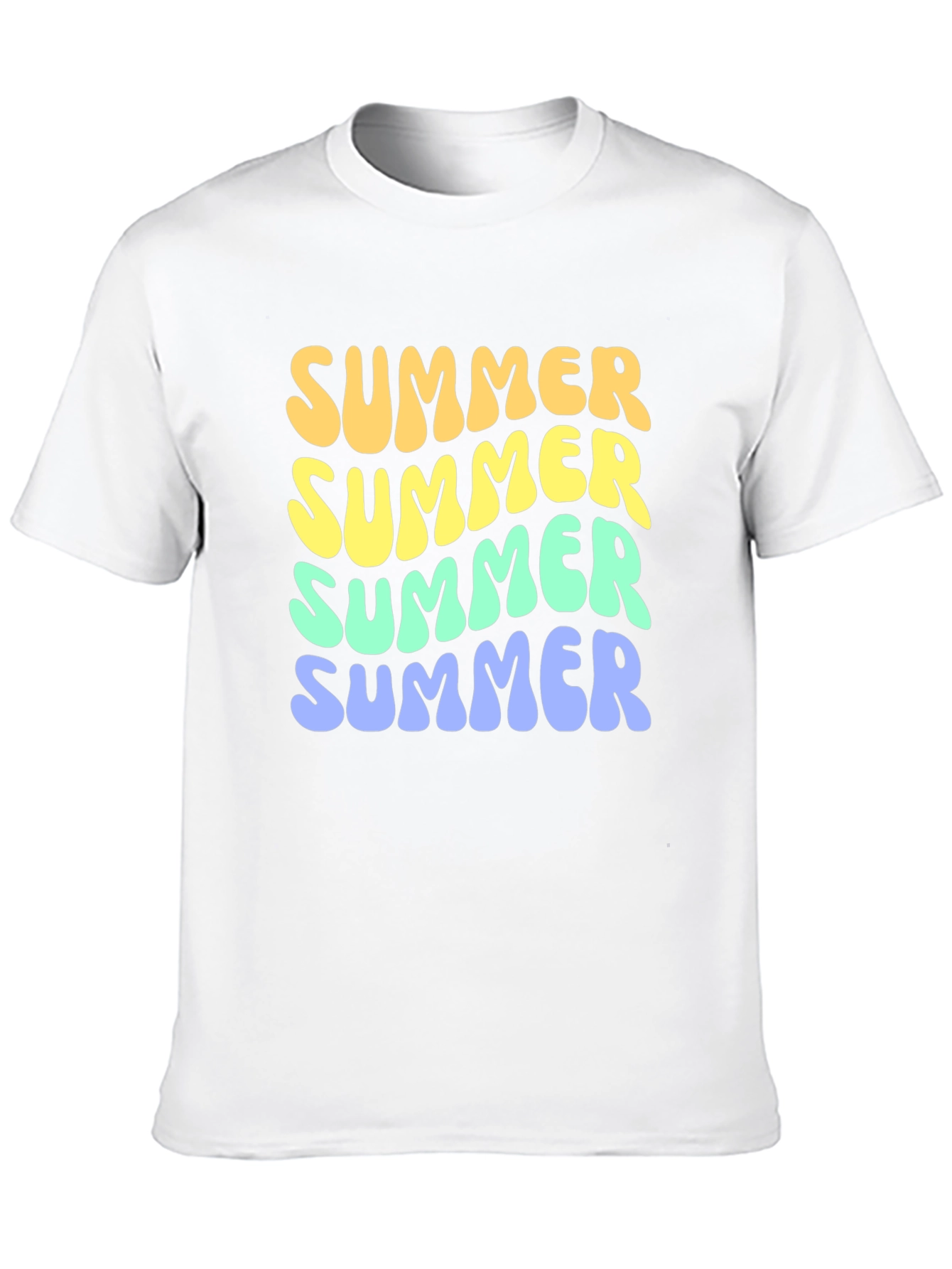 Retro Summer T-Shirt - Funky Graphic Tee