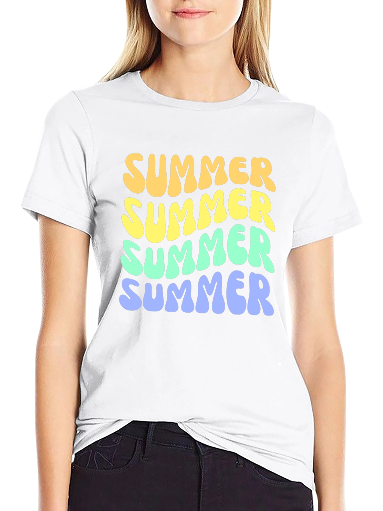 Retro Summer T-Shirt - Funky Graphic Tee