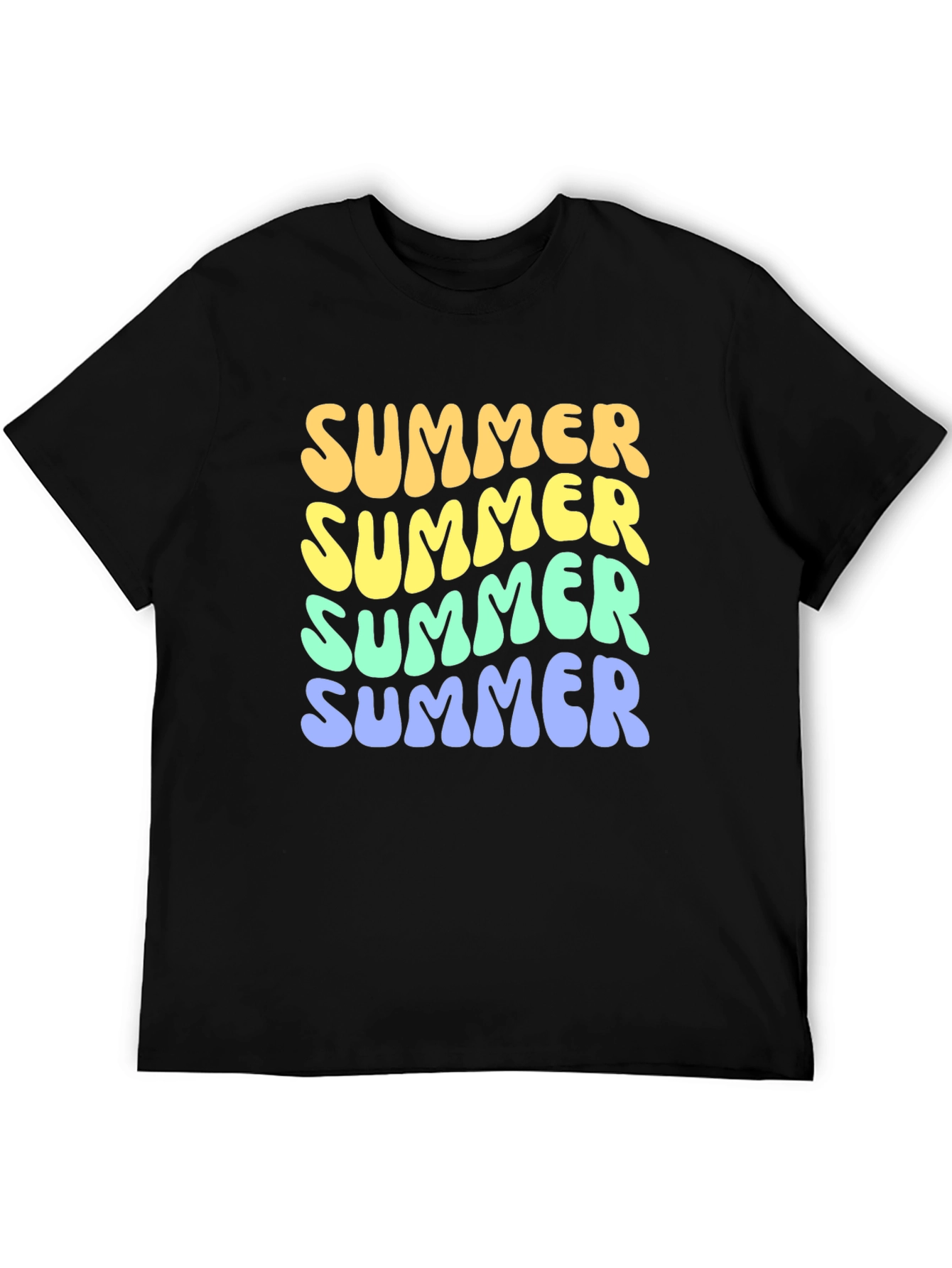 Retro Summer T-Shirt - Funky Graphic Tee