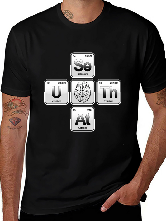 Unleash the Brain: Periodic Table Funny T-Shirt