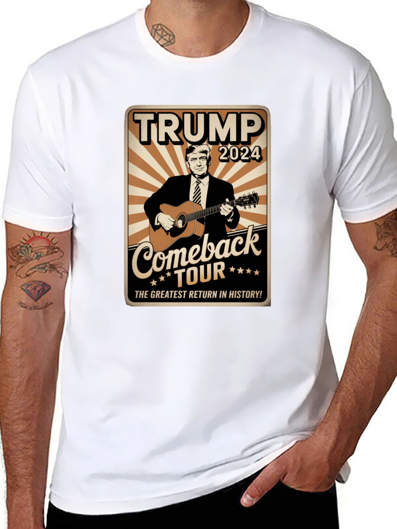 Trump 2024 Comeback Tour T-Shirt