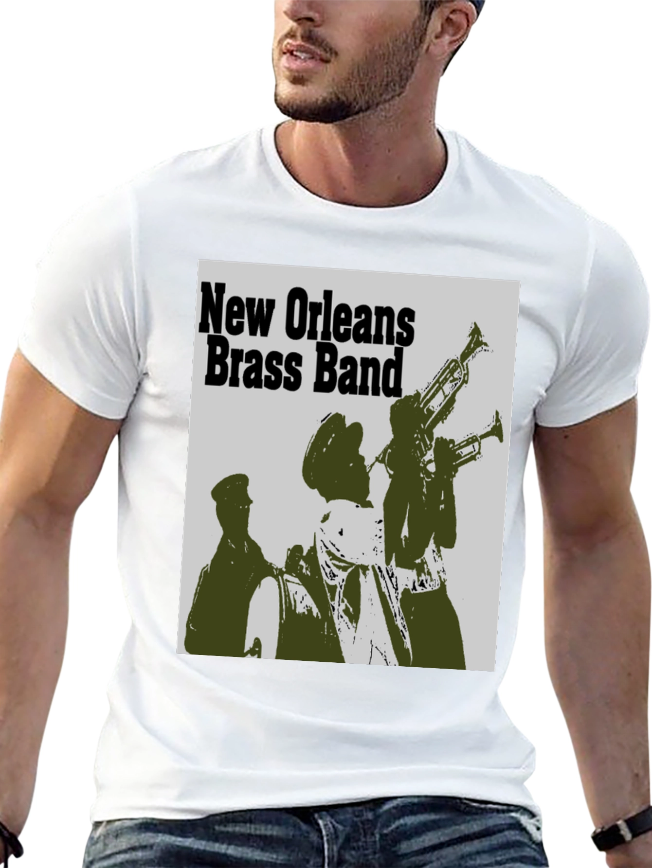 New Orleans Brass Band T-Shirt Black