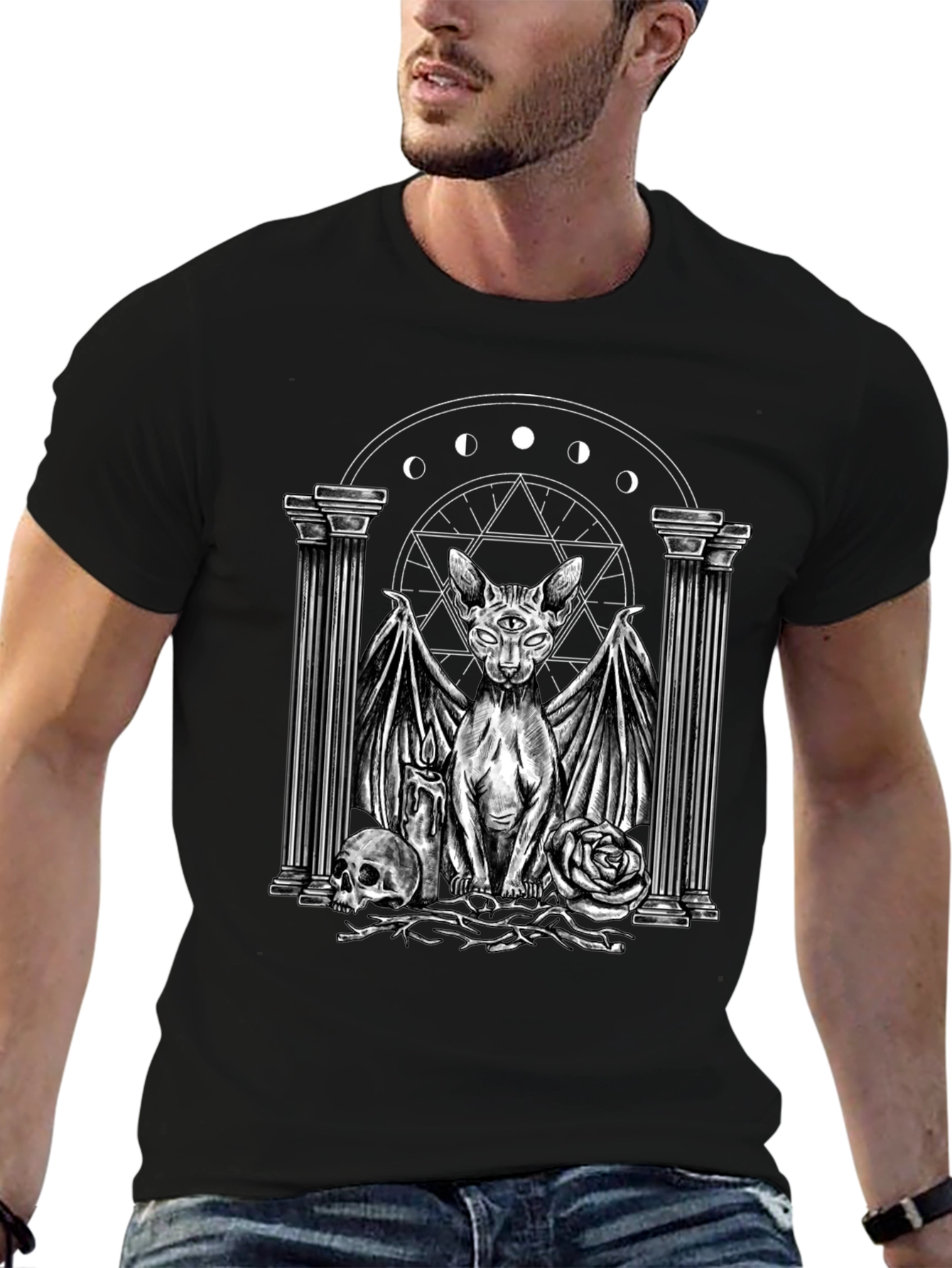 Occult Sphynx Cat T-Shirt