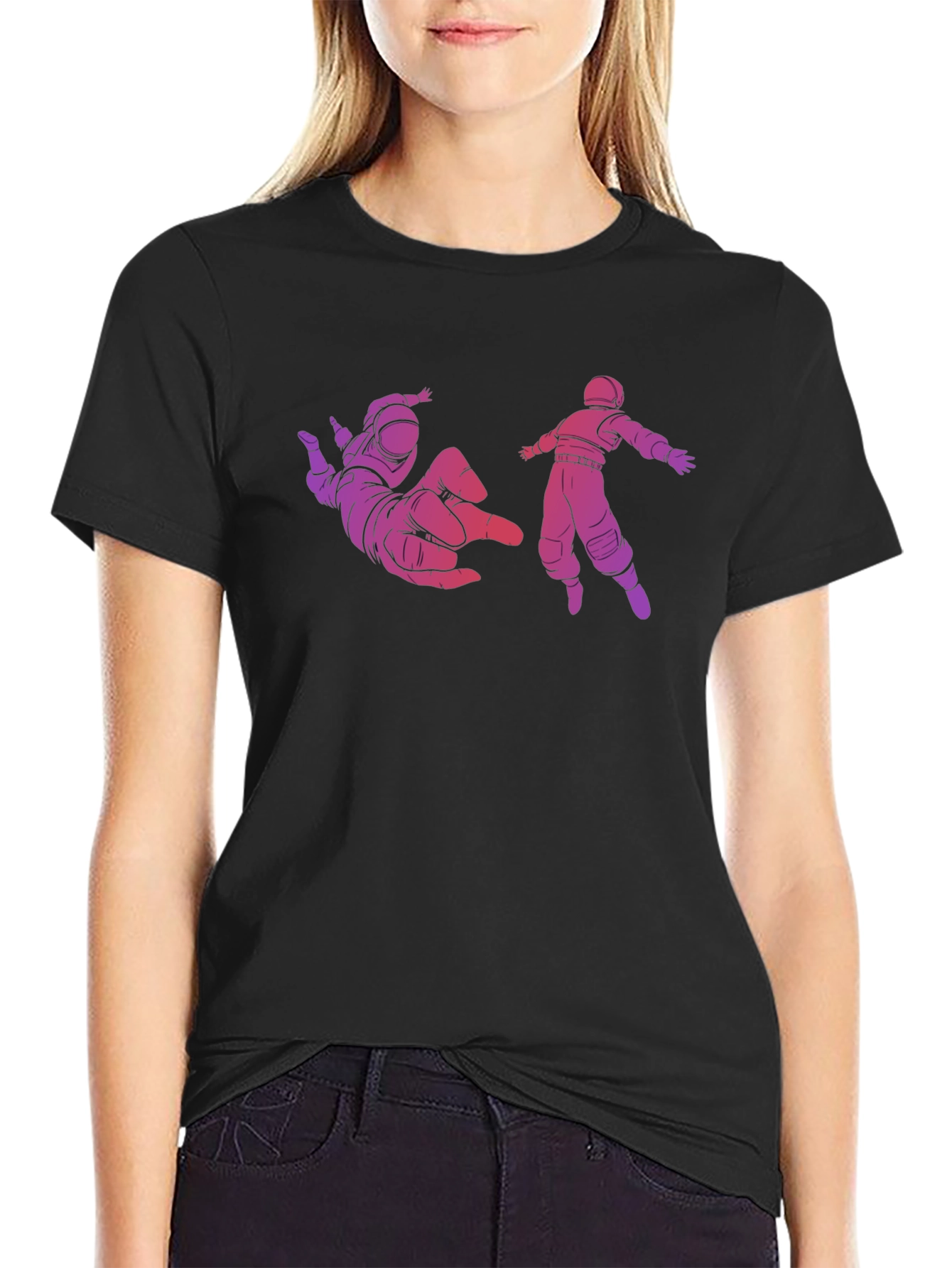 Lost in Space Black Graphic Tee