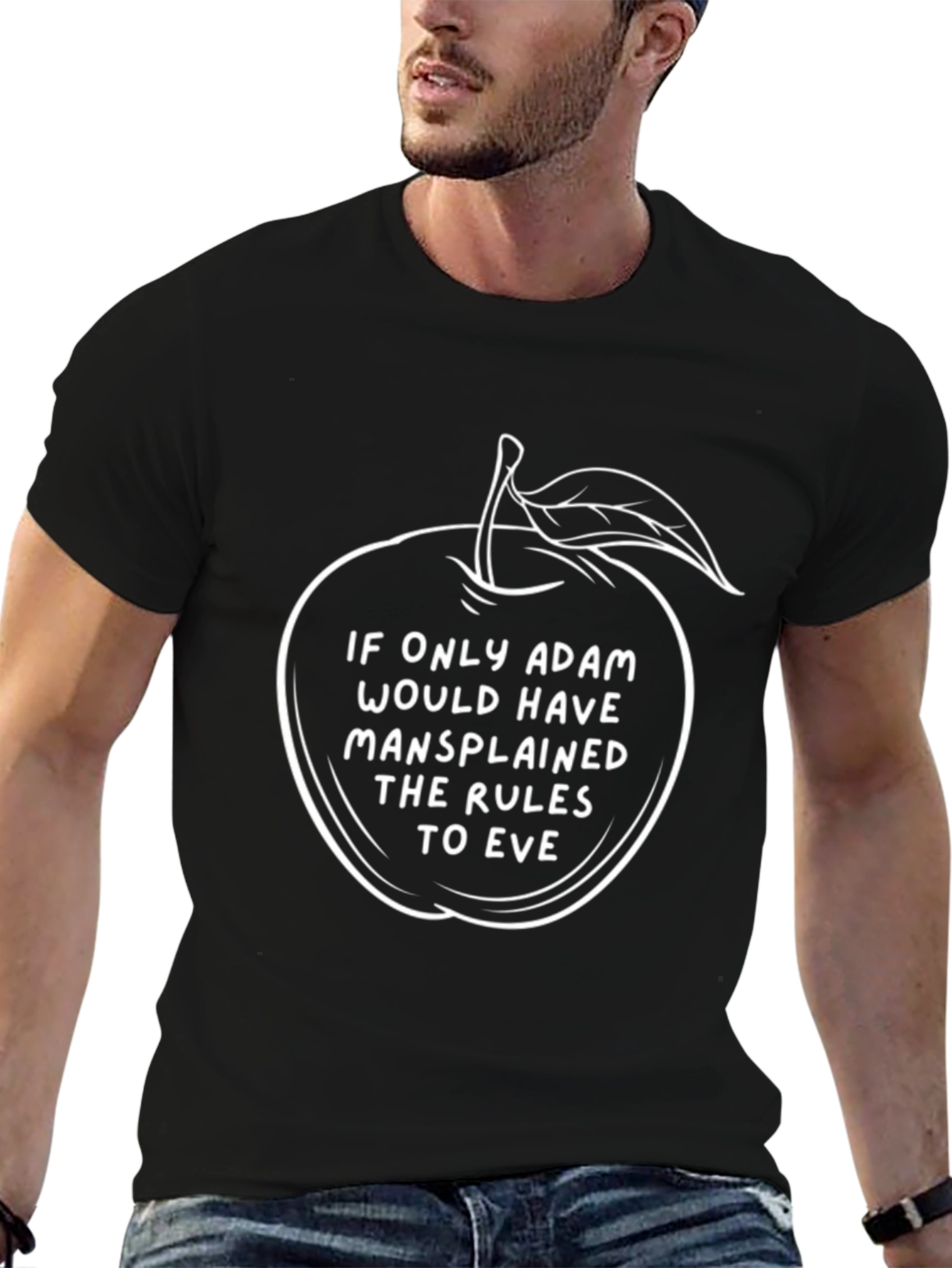 Adam & Eve Mansplained T-Shirt
