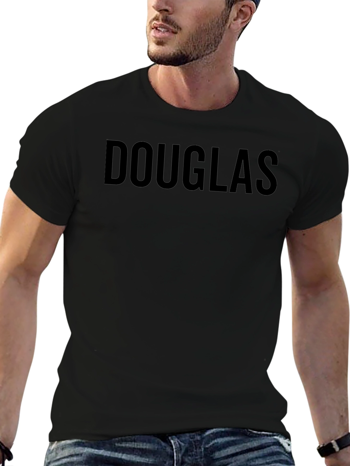 Douglas T-Shirt - Classic Black Cotton Tee