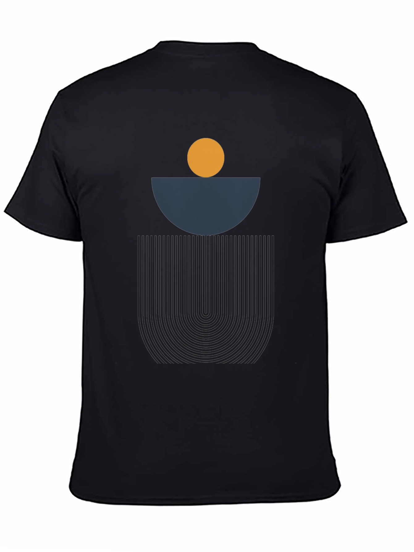 Minimalist Geometric Graphic T-Shirt