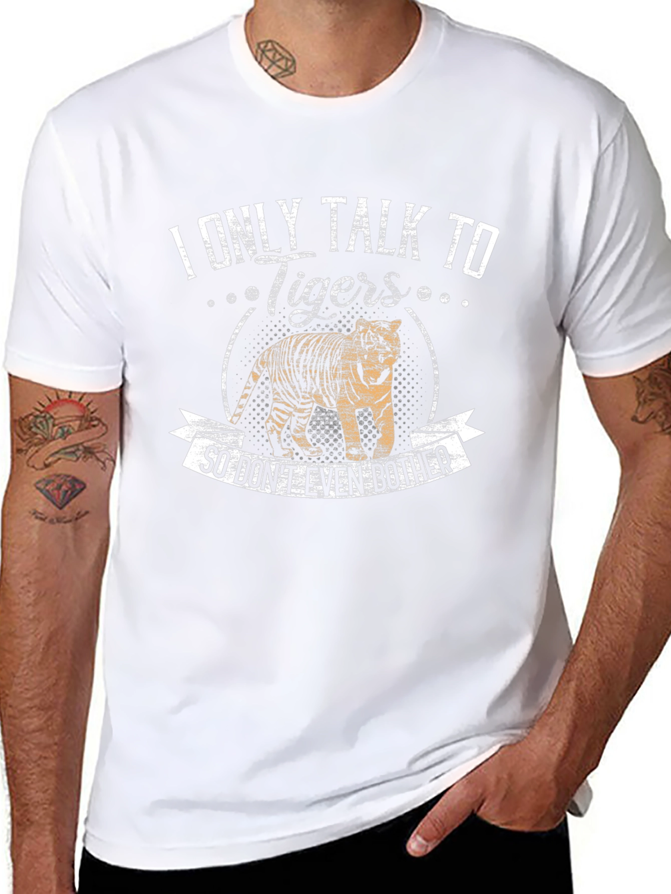 I Only Talk To Tigers Graphic Tee