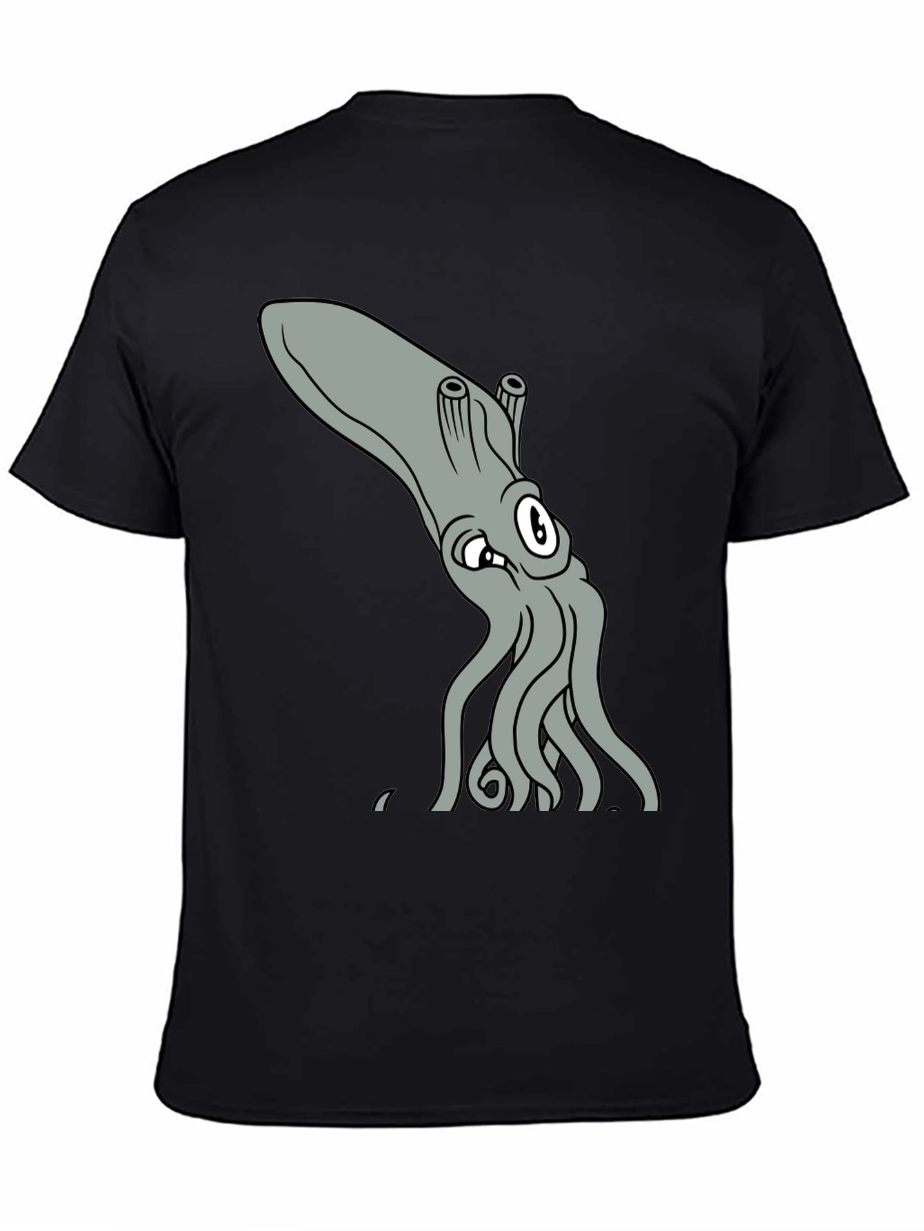 Cartoon Squid T-Shirt - Kraken Tee