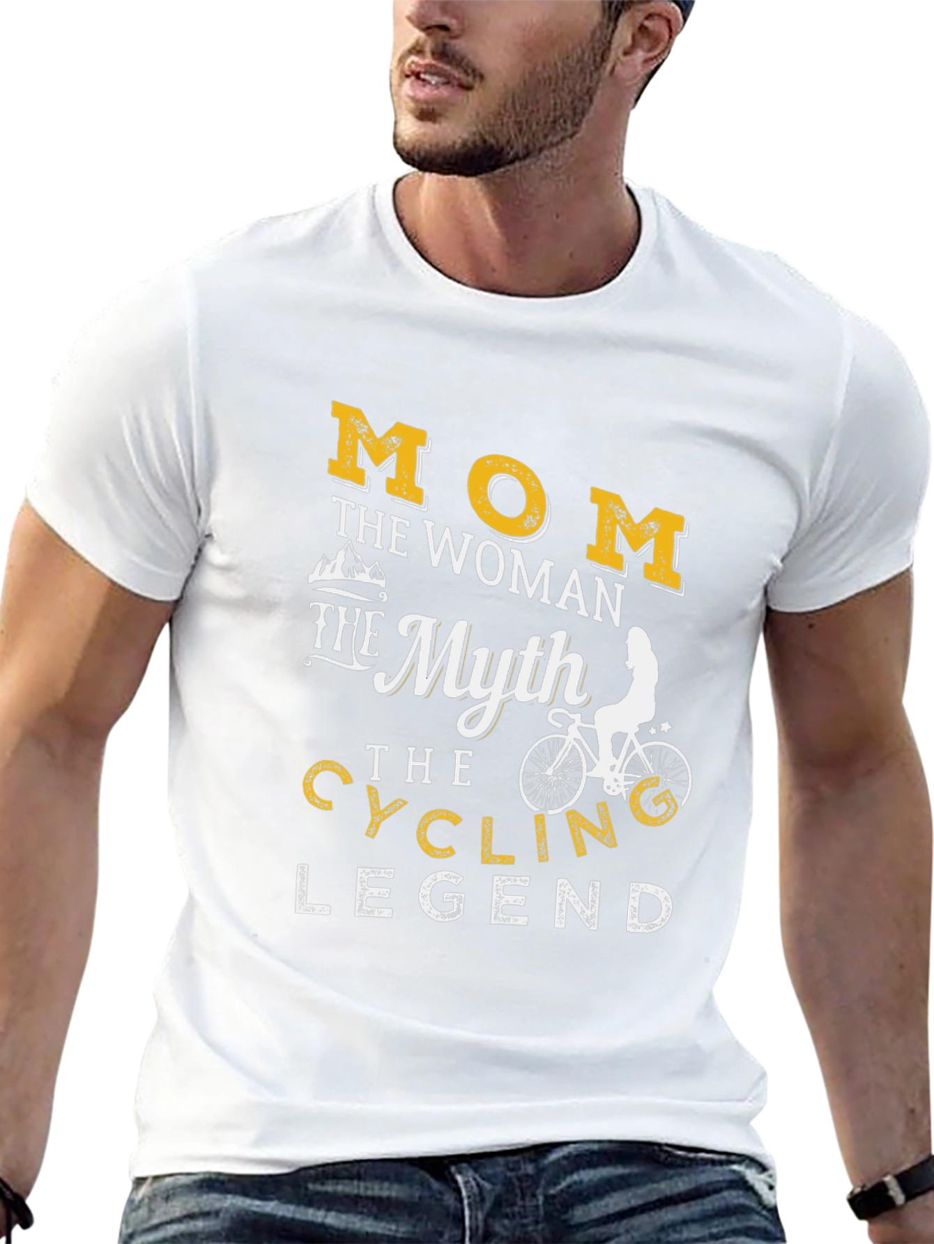 Mom Cycling Legend T-Shirt - Perfect Gift