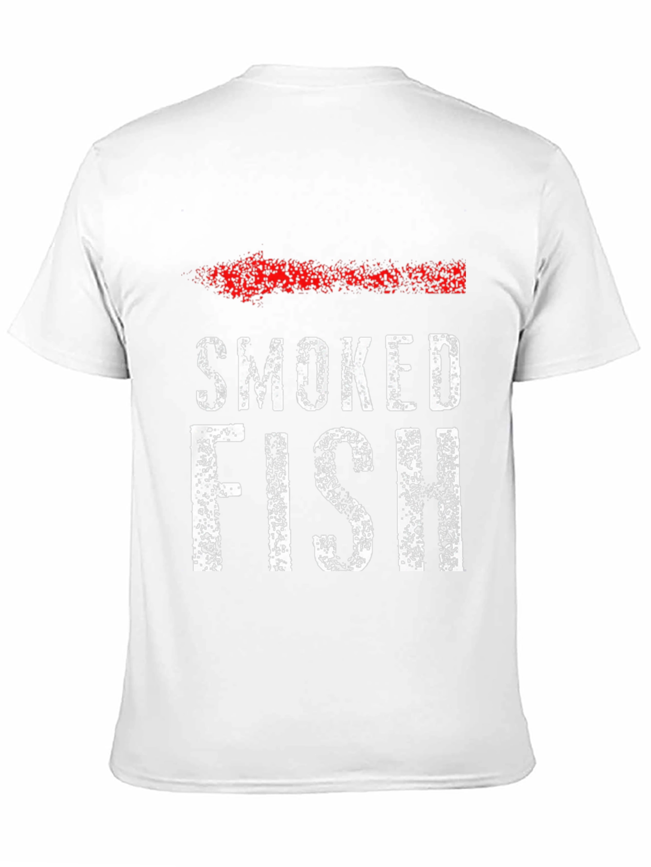Smoked Fish Graphic T-Shirt - Bold Text Design
