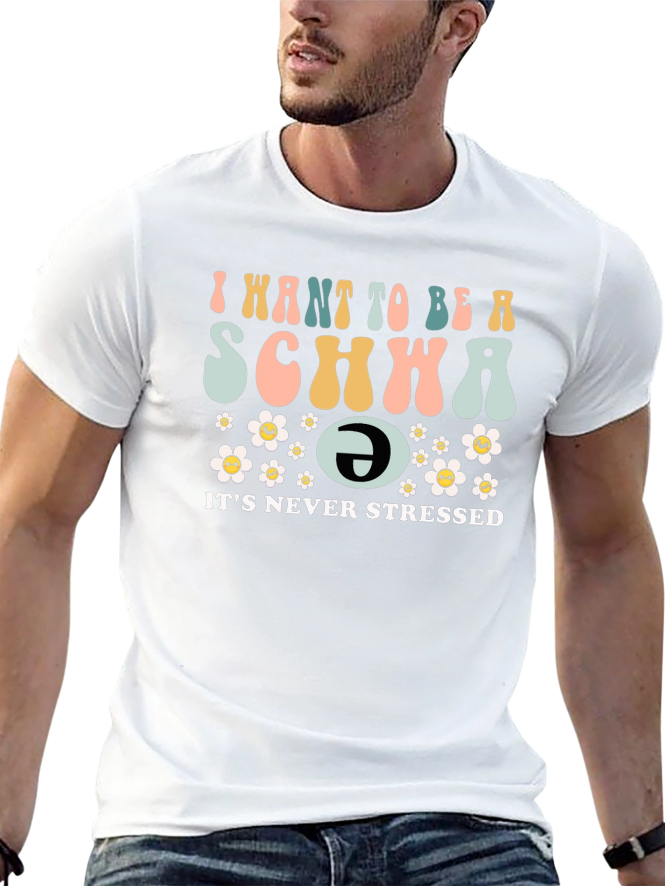 I Want To Be A Schwa Funny T-Shirt