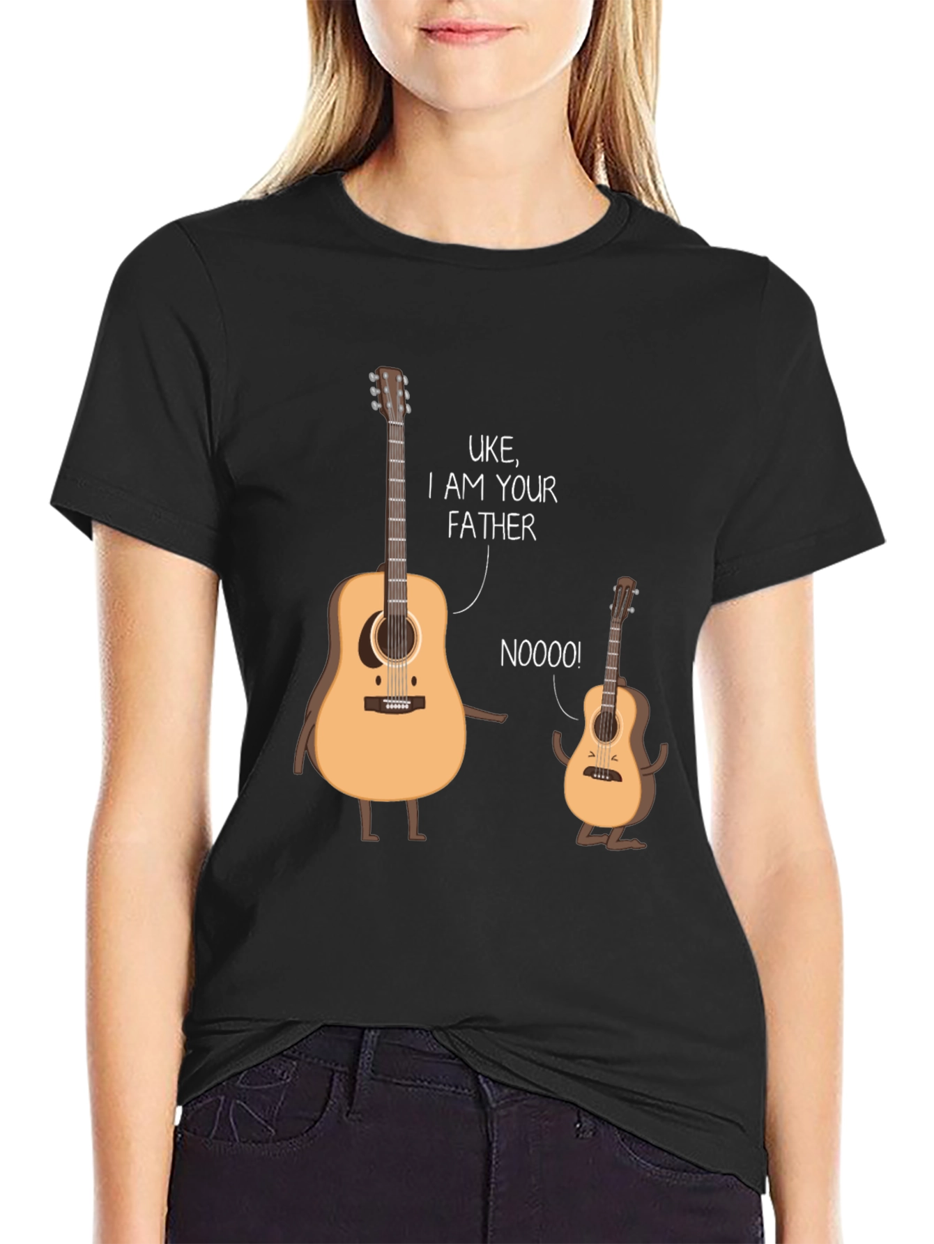 Uke I Am Your Father T-Shirt Funny Guitar Tee