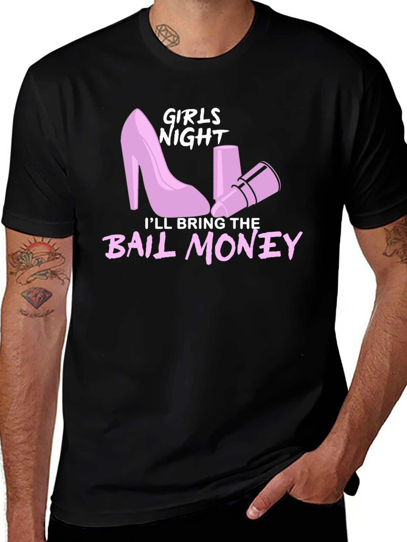 Girls Night Bail Money T-Shirt