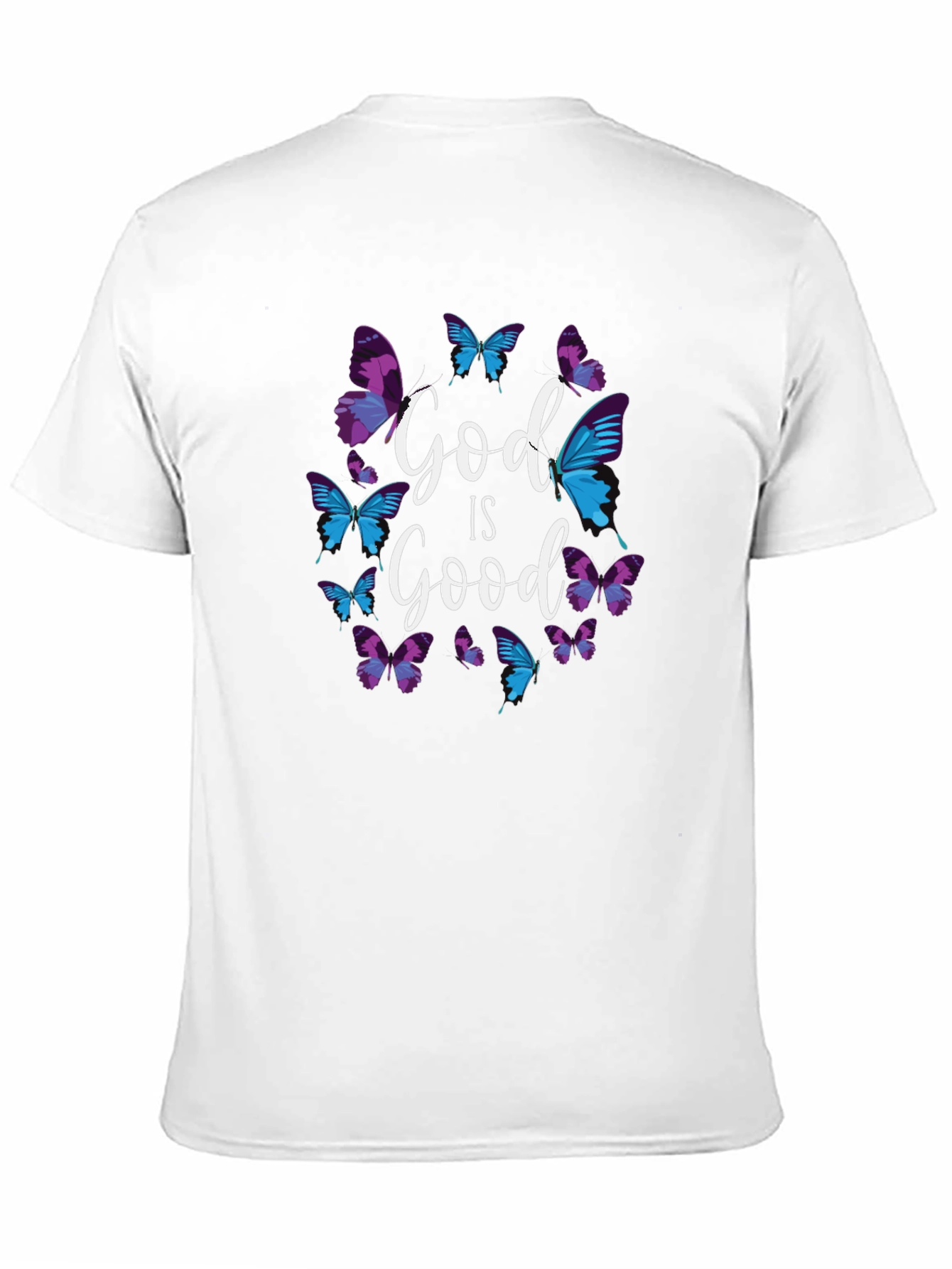 God is Good Butterfly Graphic Tee