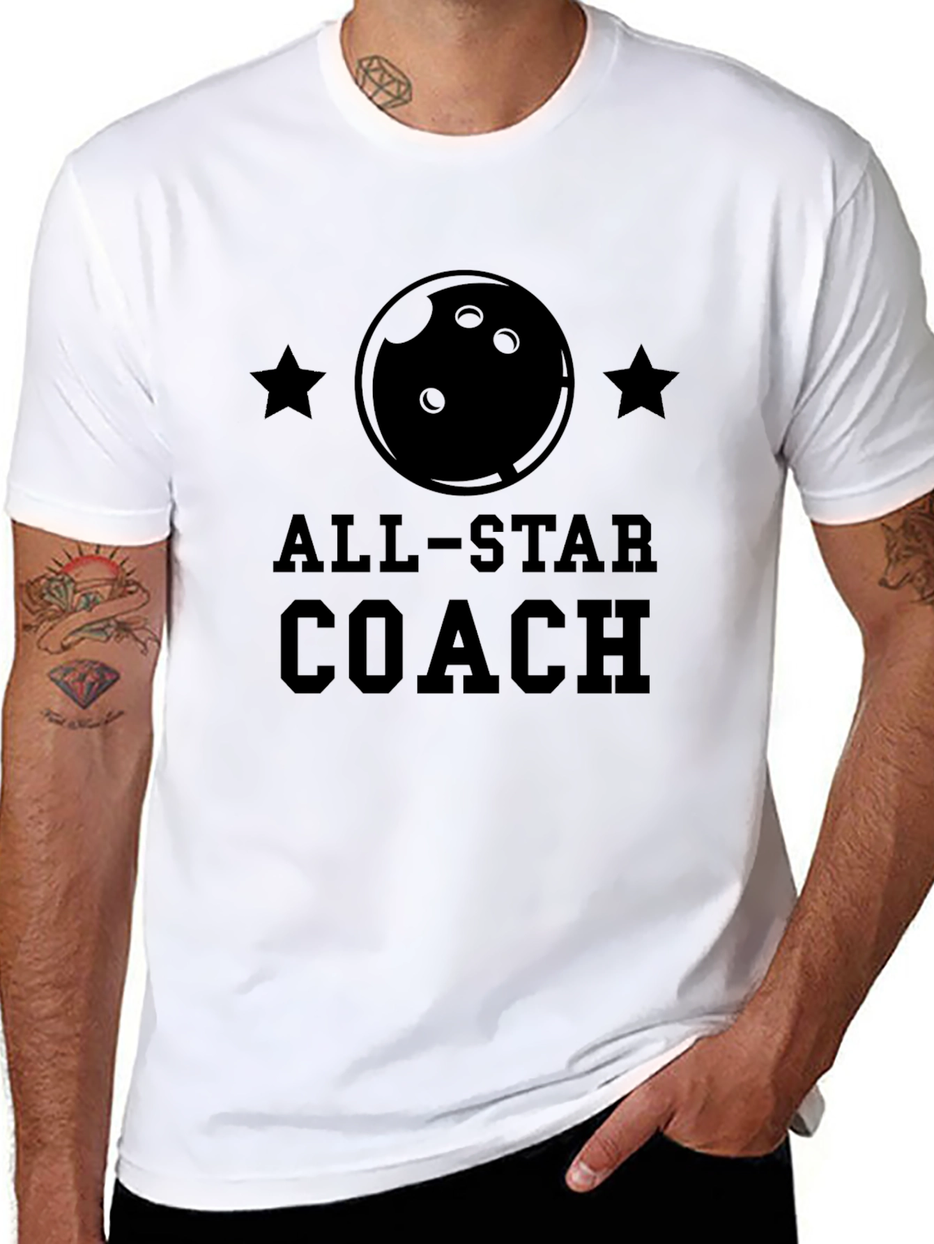 All-Star Coach T-Shirt - Bowling Design