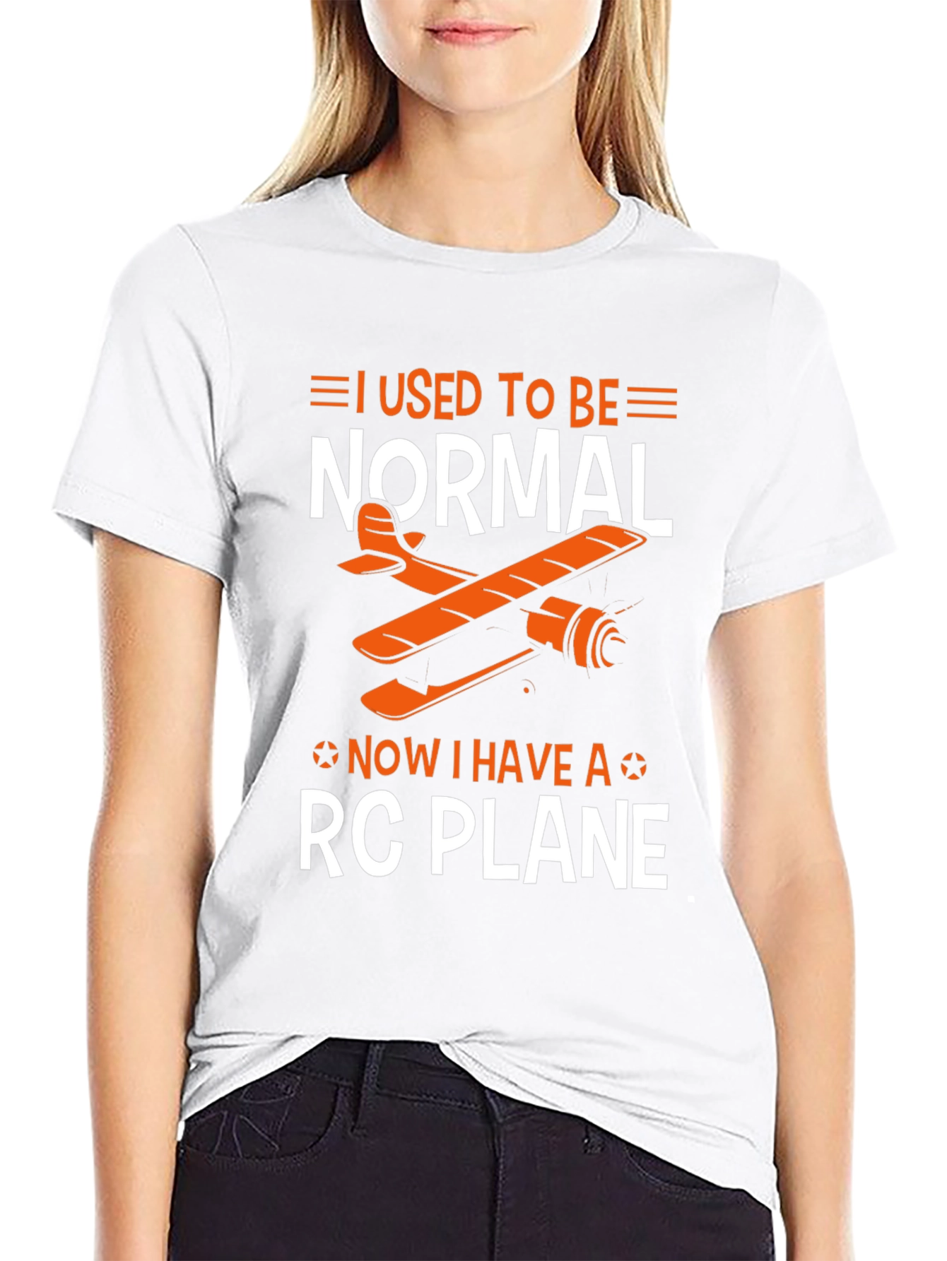 I Used to be Normal RC Plane T-Shirt