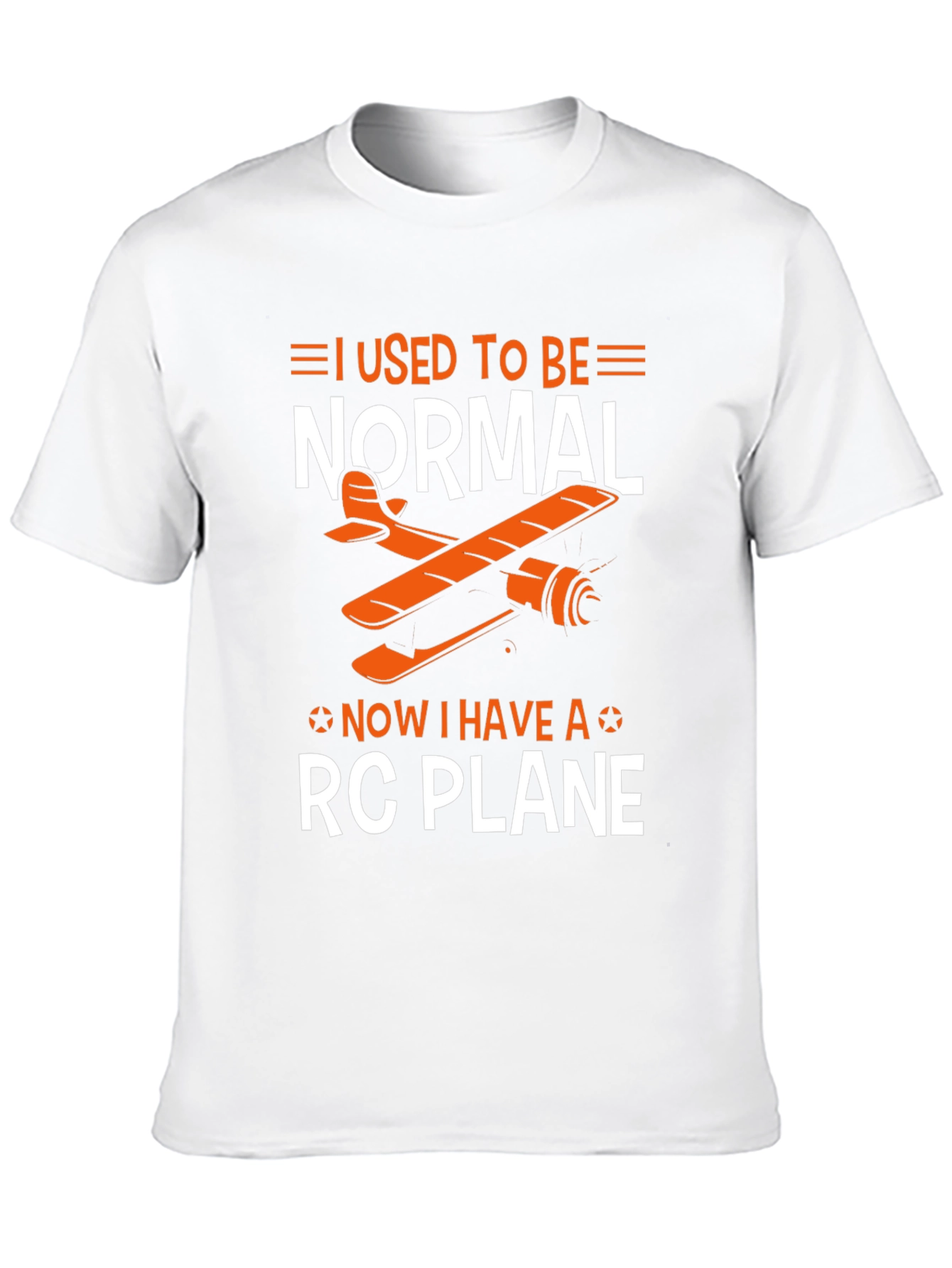 I Used to be Normal RC Plane T-Shirt