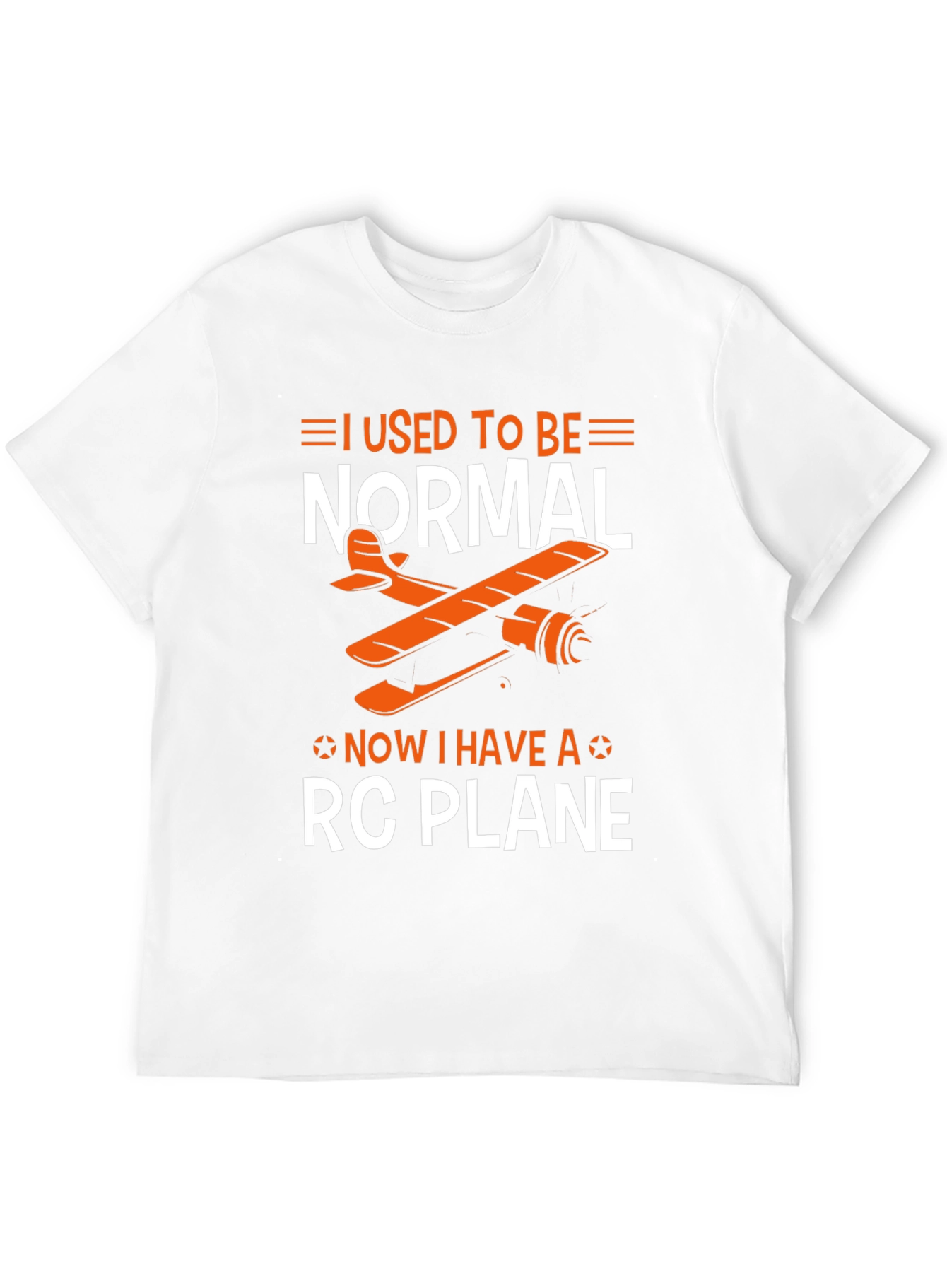 I Used to be Normal RC Plane T-Shirt