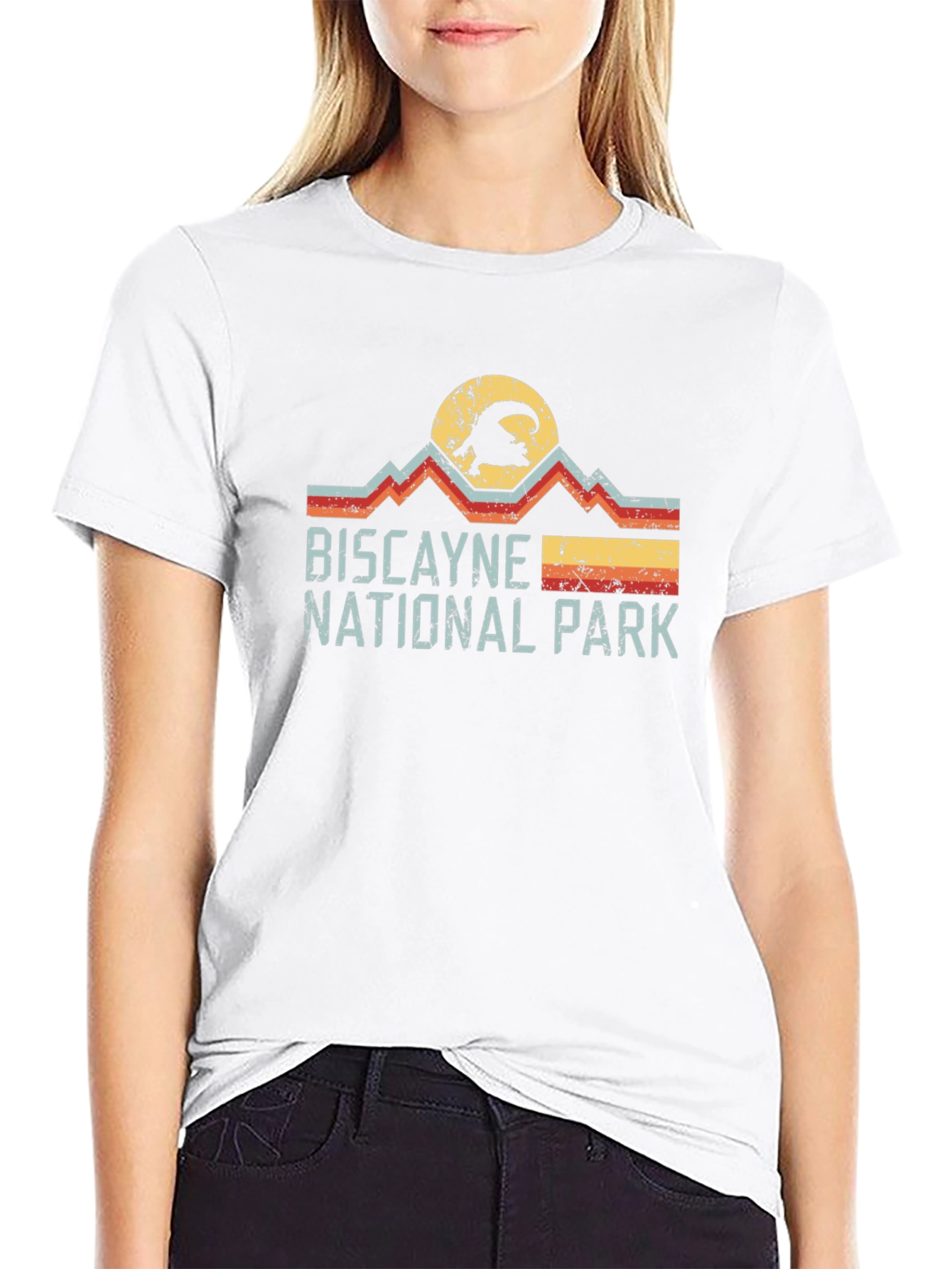 Biscayne National Park Retro Graphic T-Shirt