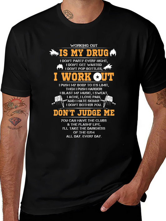 Workout Motivation Graphic T-Shirt - Gym & Fitness Apparel